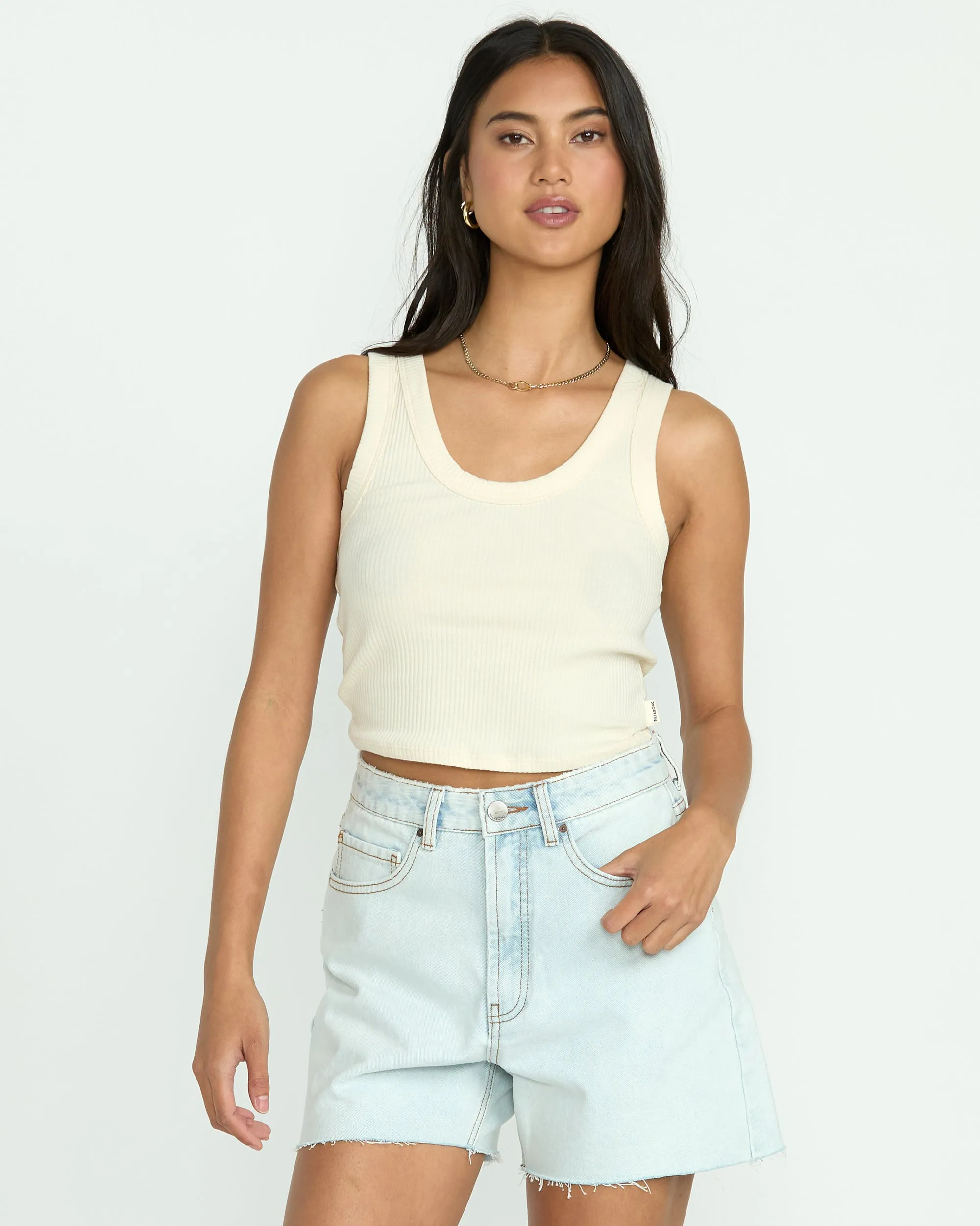 Rerun Tank - Whitecap sold by Billabong