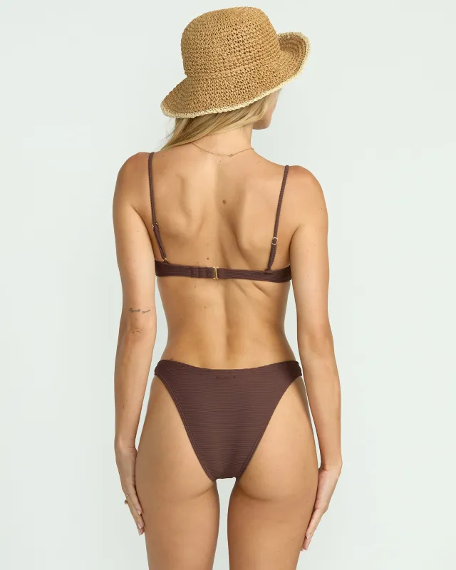 Tanlines Hike Bikini Bottom - Kona sold by Billabong