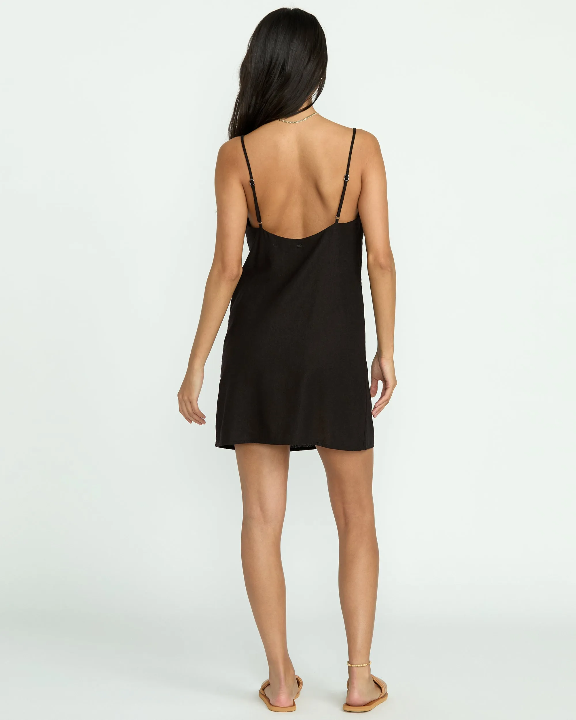 Summer Love Mini Slip Dress - Black sold by Billabong product image thumbnail 2