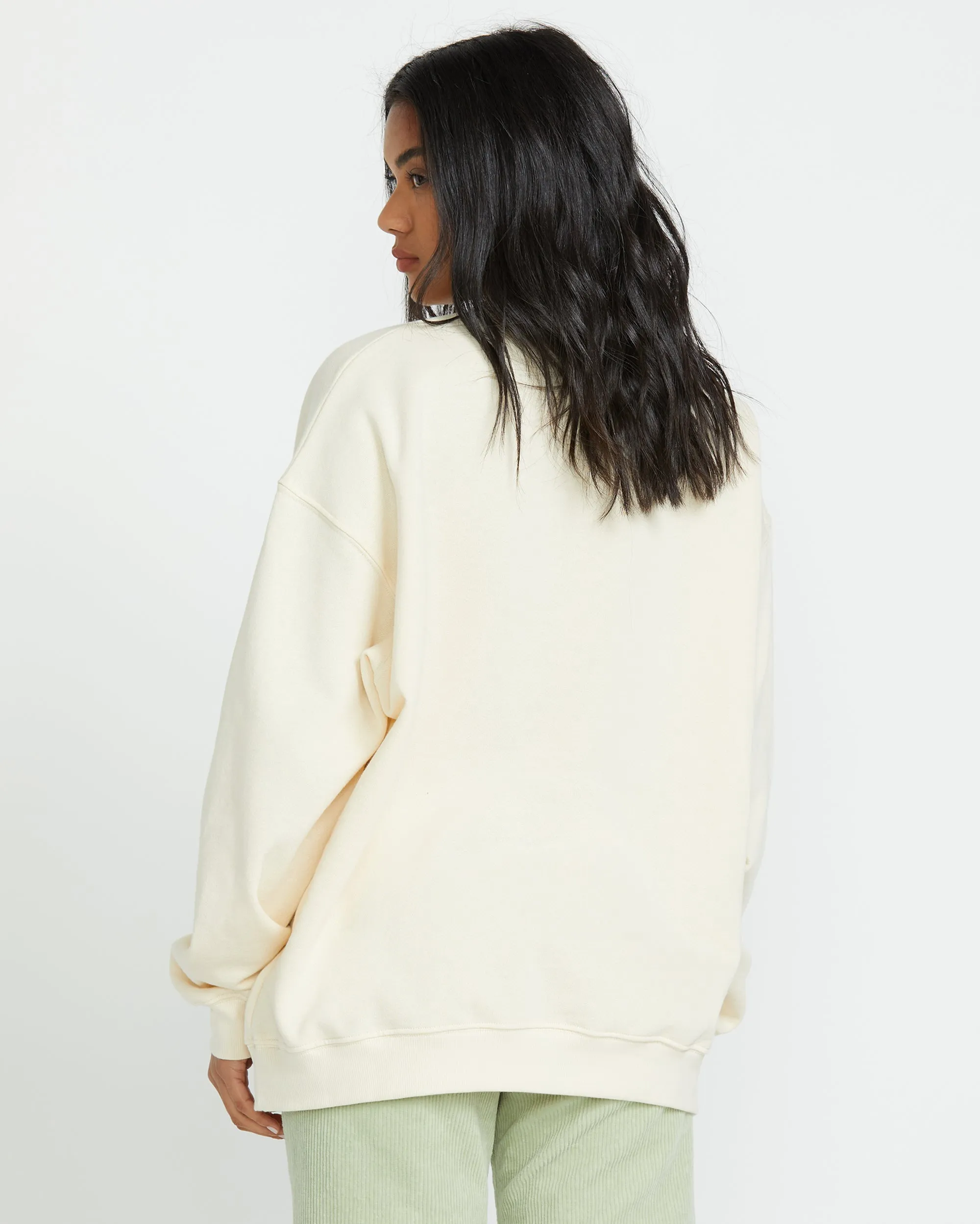 Ride In Crew Sweatshirt - Whitecap sold by Billabong product image thumbnail 2