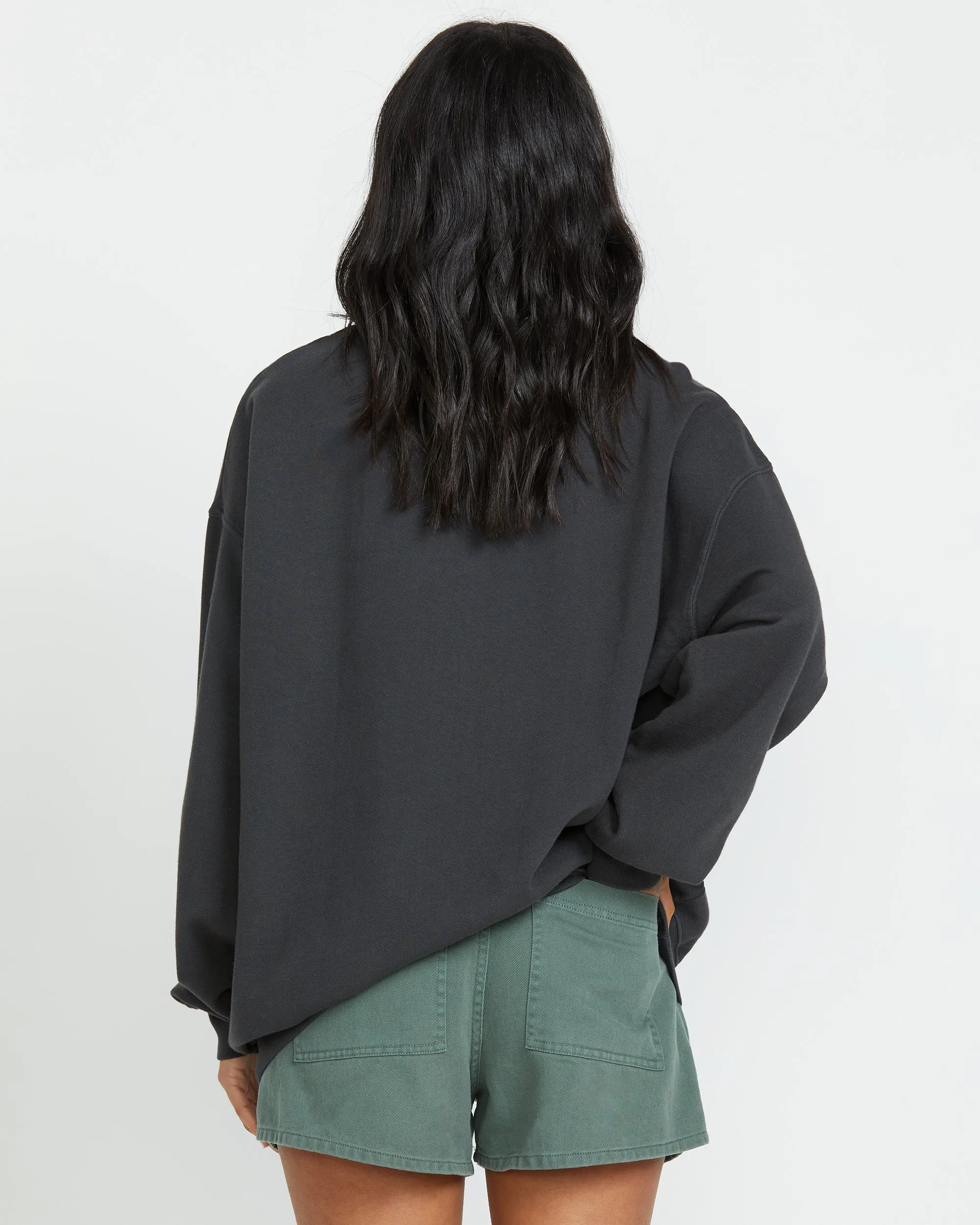 Ride In Crew Sweatshirt - Black Sands sold by Billabong product image thumbnail 2