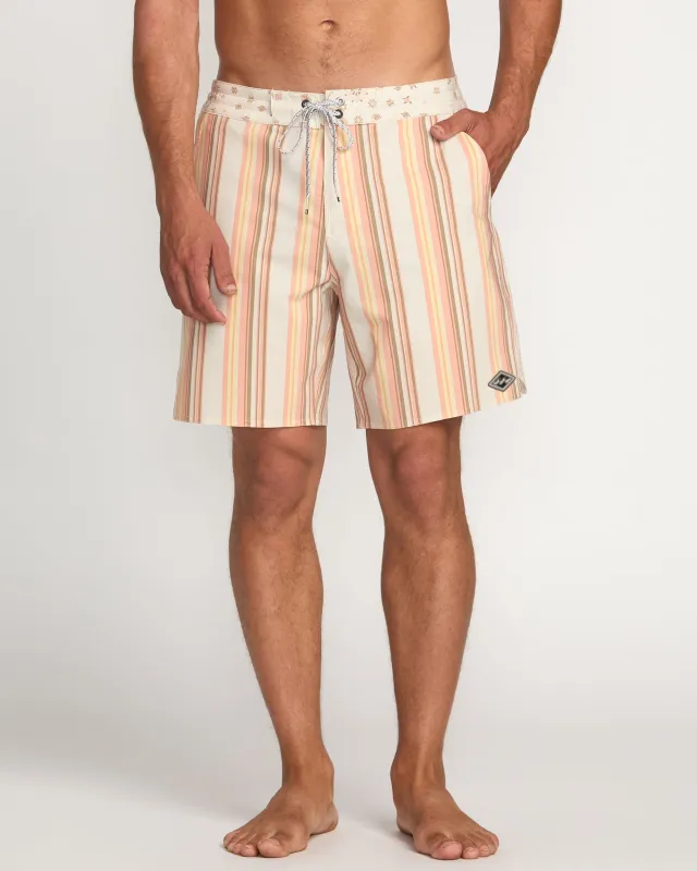 Sandtrax Lo Tide Boardshorts - Lemon sold by Billabong