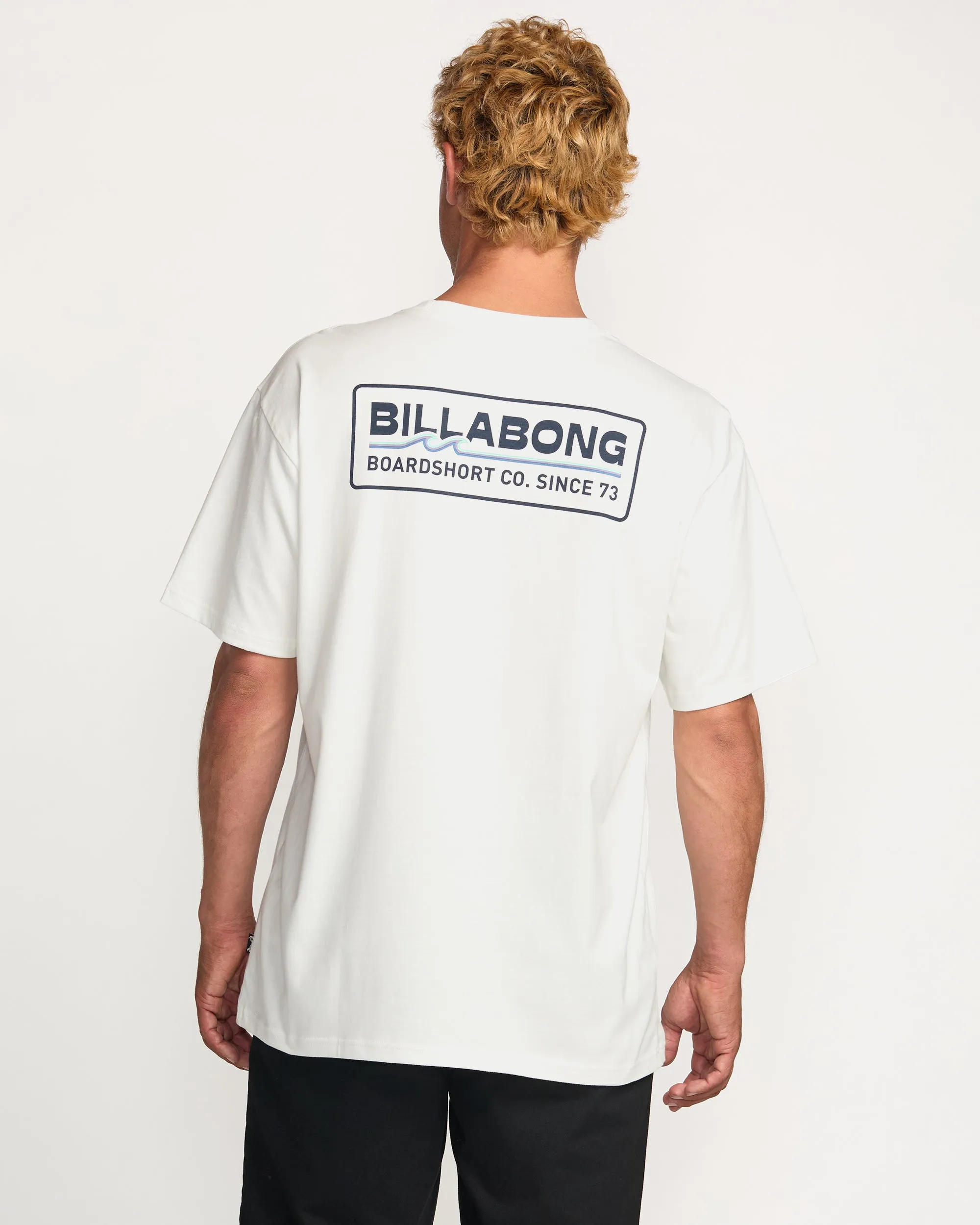 Walled Regular Tee - Off White sold by Billabong product image thumbnail 2
