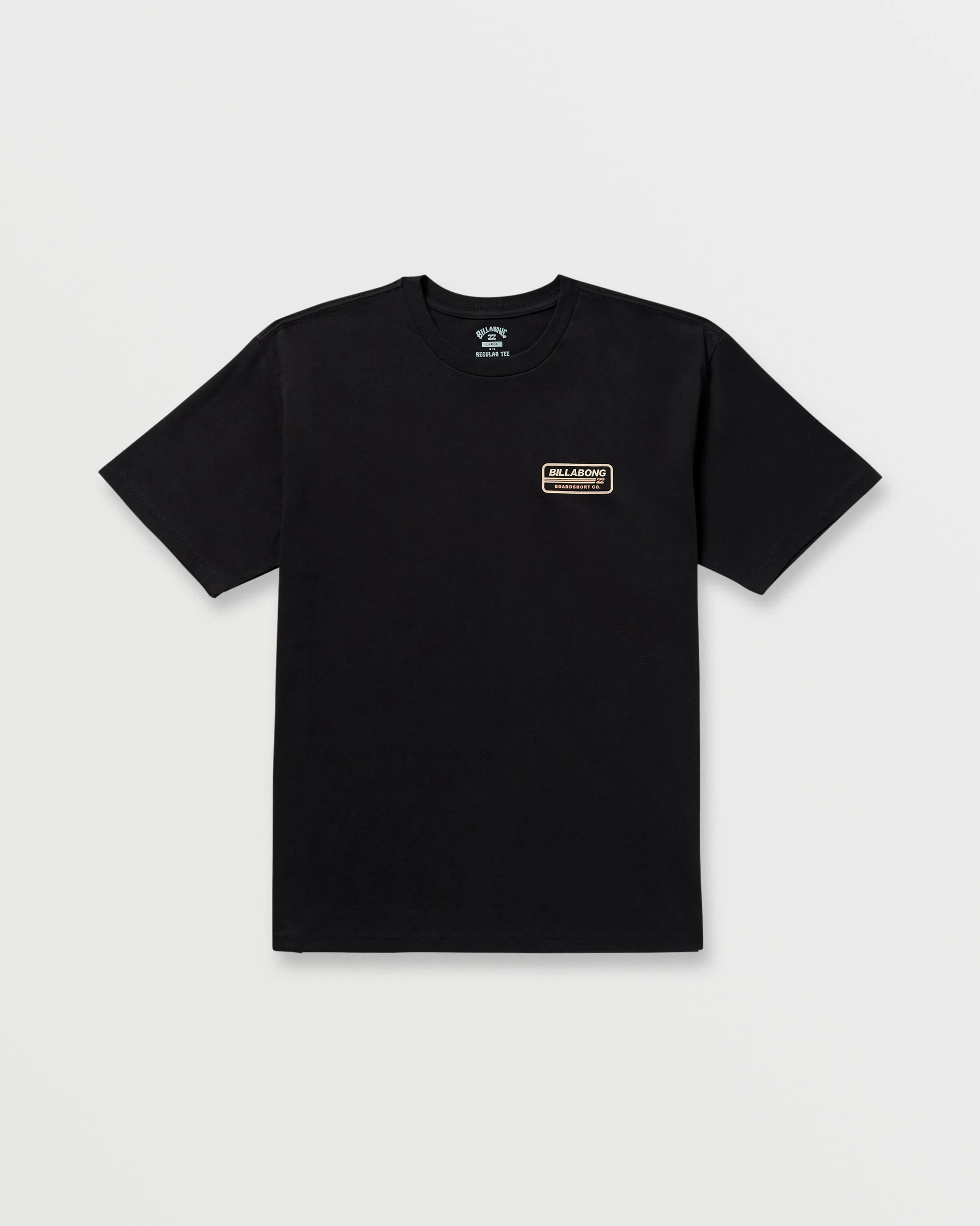 Walled Regular Tee - Black sold by Billabong product image thumbnail 3