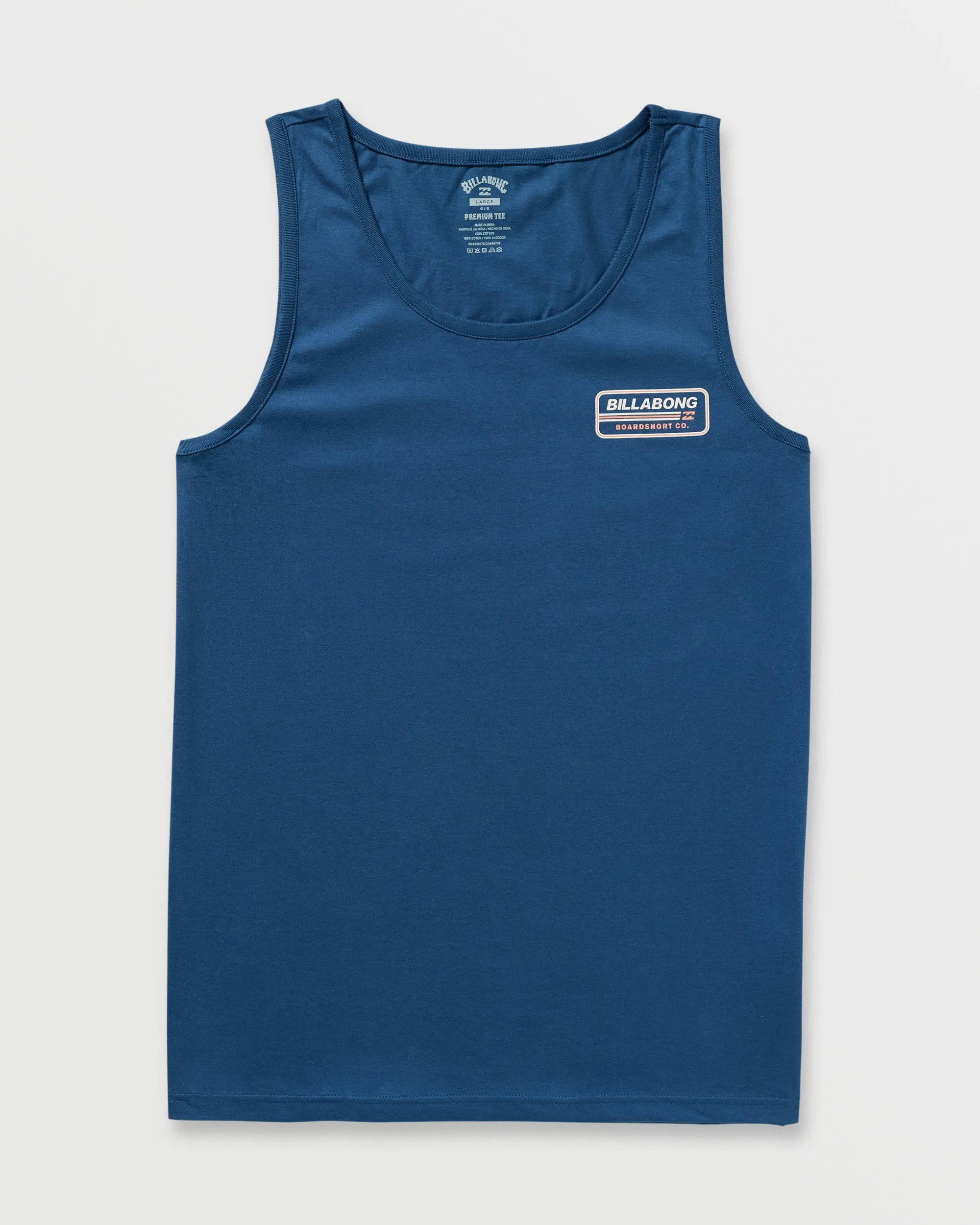 Walled Premium Tank - Deep Blue sold by Billabong product image thumbnail 3