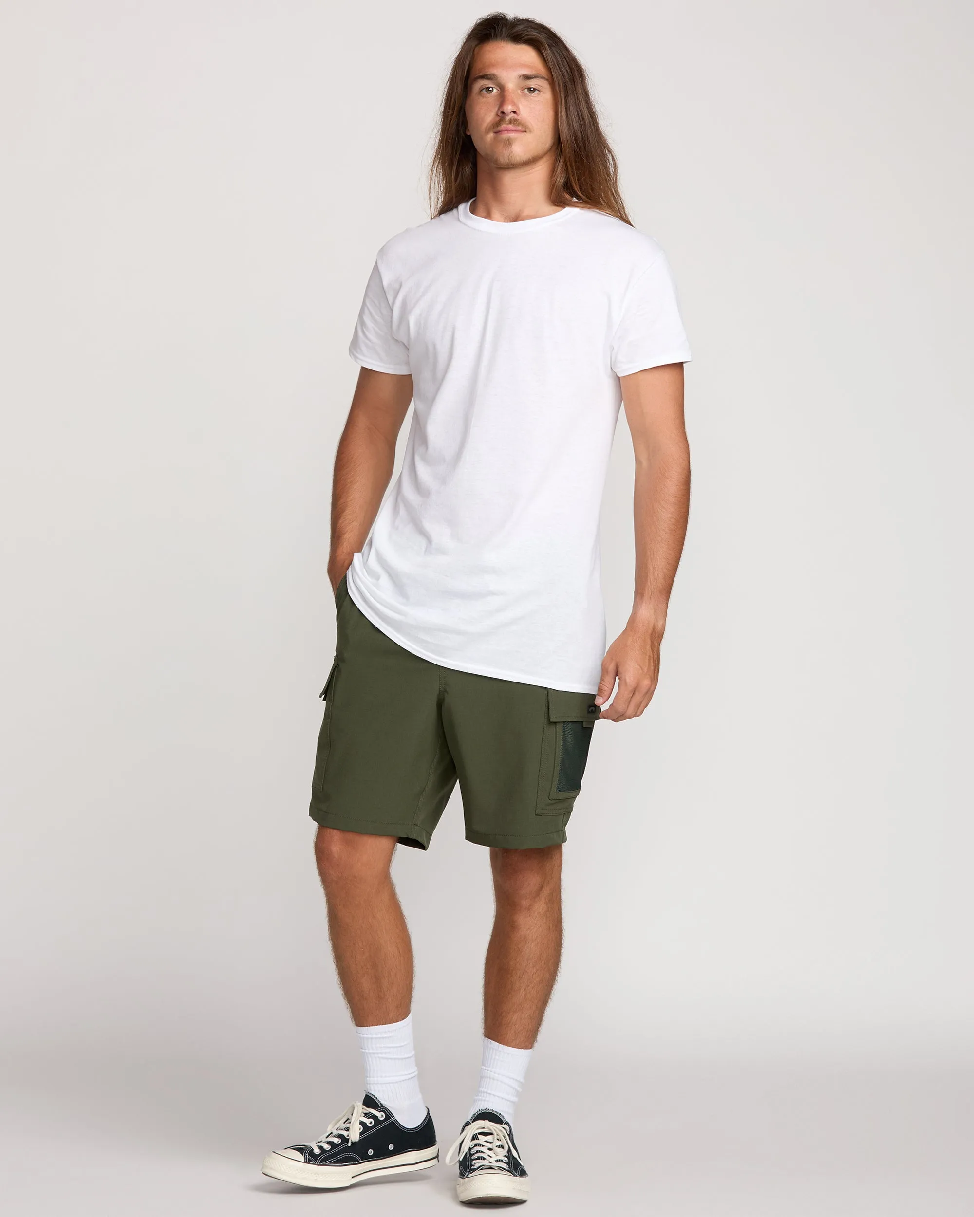 Surftrek Cargo Hybrid Shorts - Dark Military sold by Billabong product image thumbnail 5