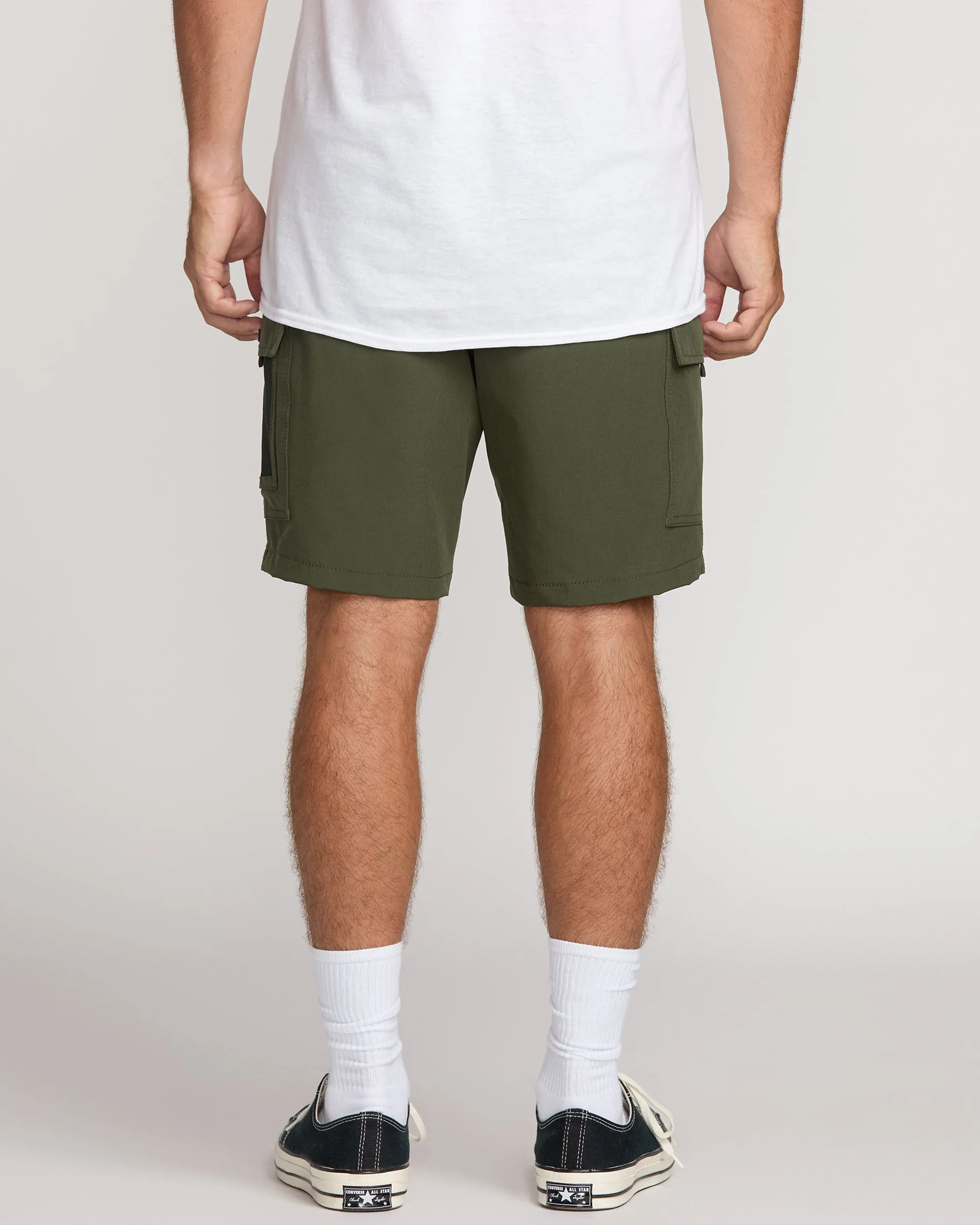 Surftrek Cargo Hybrid Shorts - Dark Military sold by Billabong product image thumbnail 2