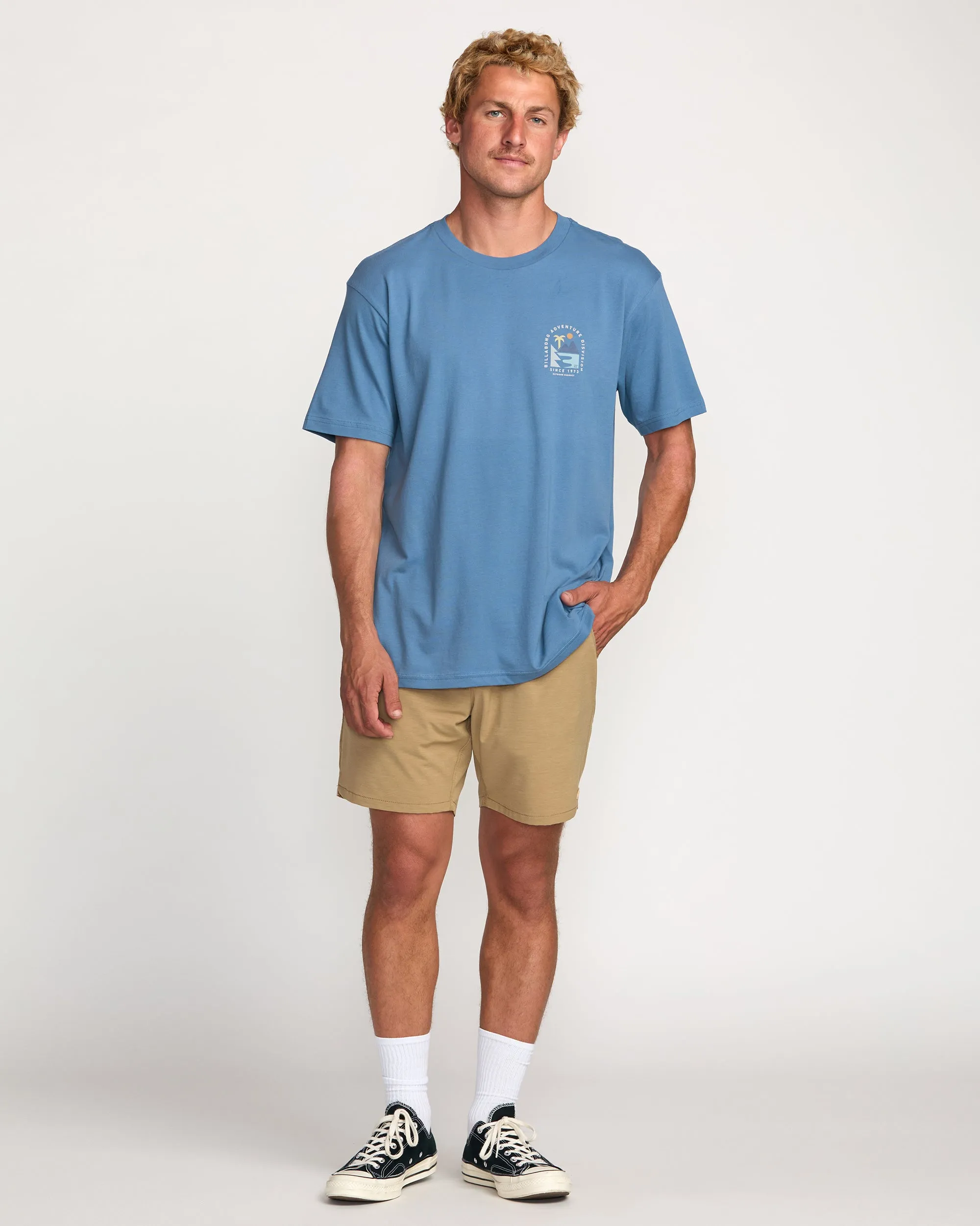 Sundown A/Div Tee - Carolina Blue sold by Billabong product image thumbnail 5