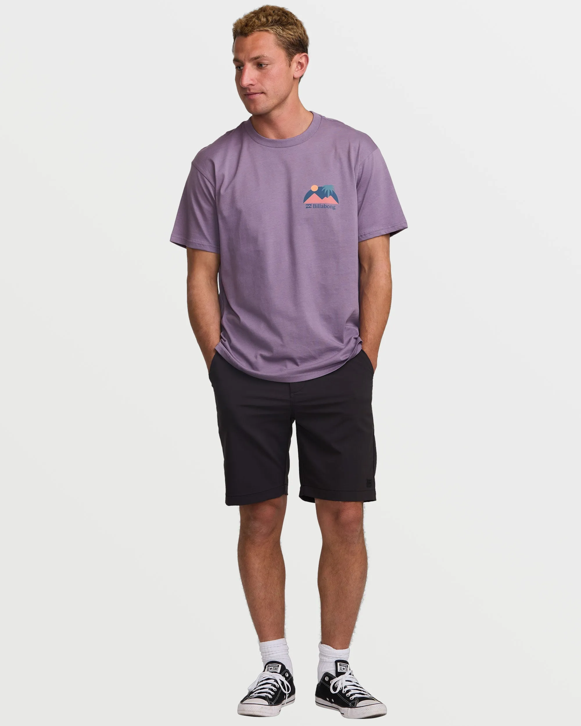Sun Down A/Div Tee - Lavender sold by Billabong product image thumbnail 5