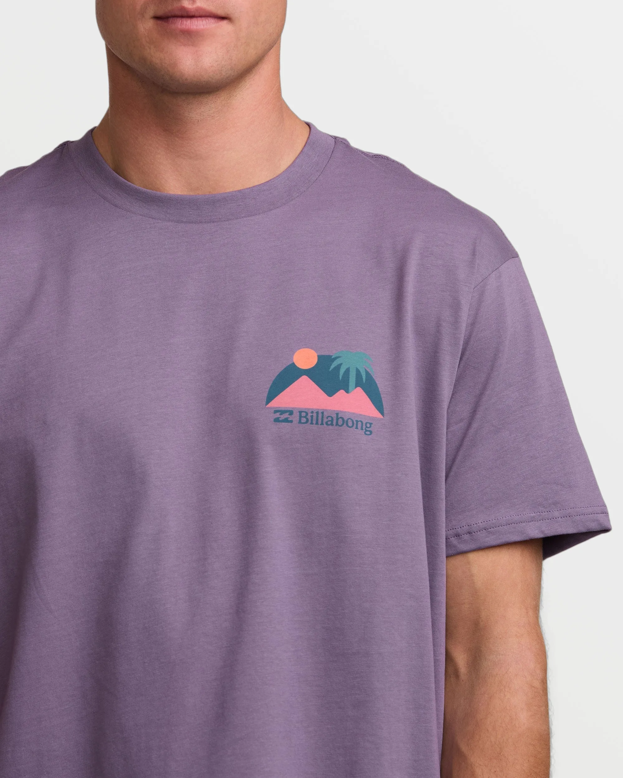 Sun Down A/Div Tee - Lavender sold by Billabong product image thumbnail 4