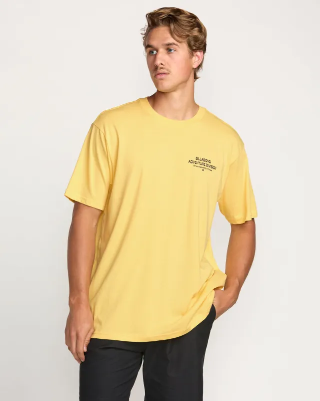 Setup A/Div Tee - Lemon sold by Billabong