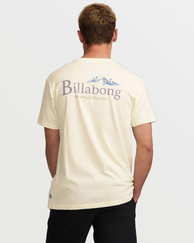 Ridgeline A/Div Tee - Off White made by Billabong