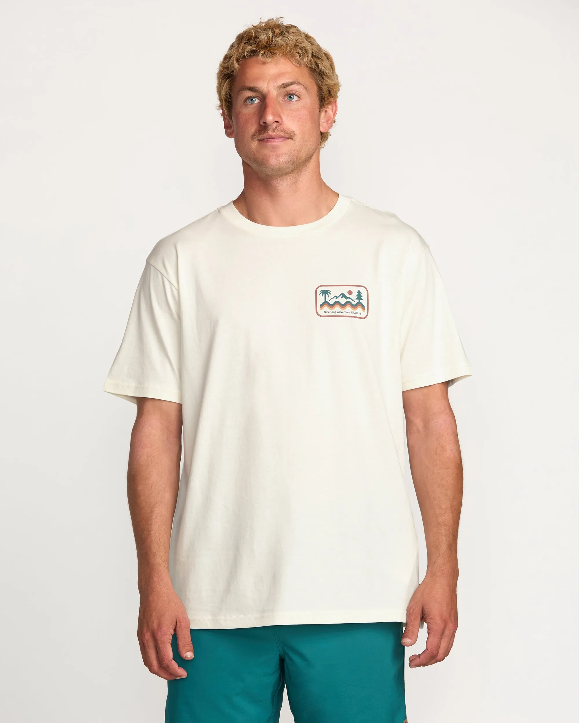 Range A/Div Tee - Off White sold by Billabong