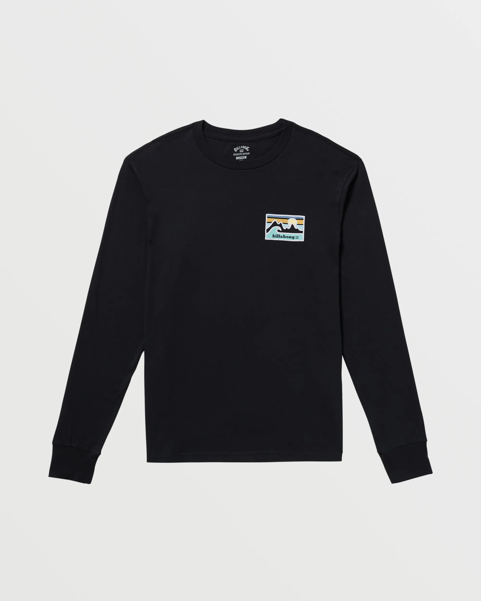 Range A/Div Long Sleeve Tee - Black sold by Billabong product image thumbnail 3