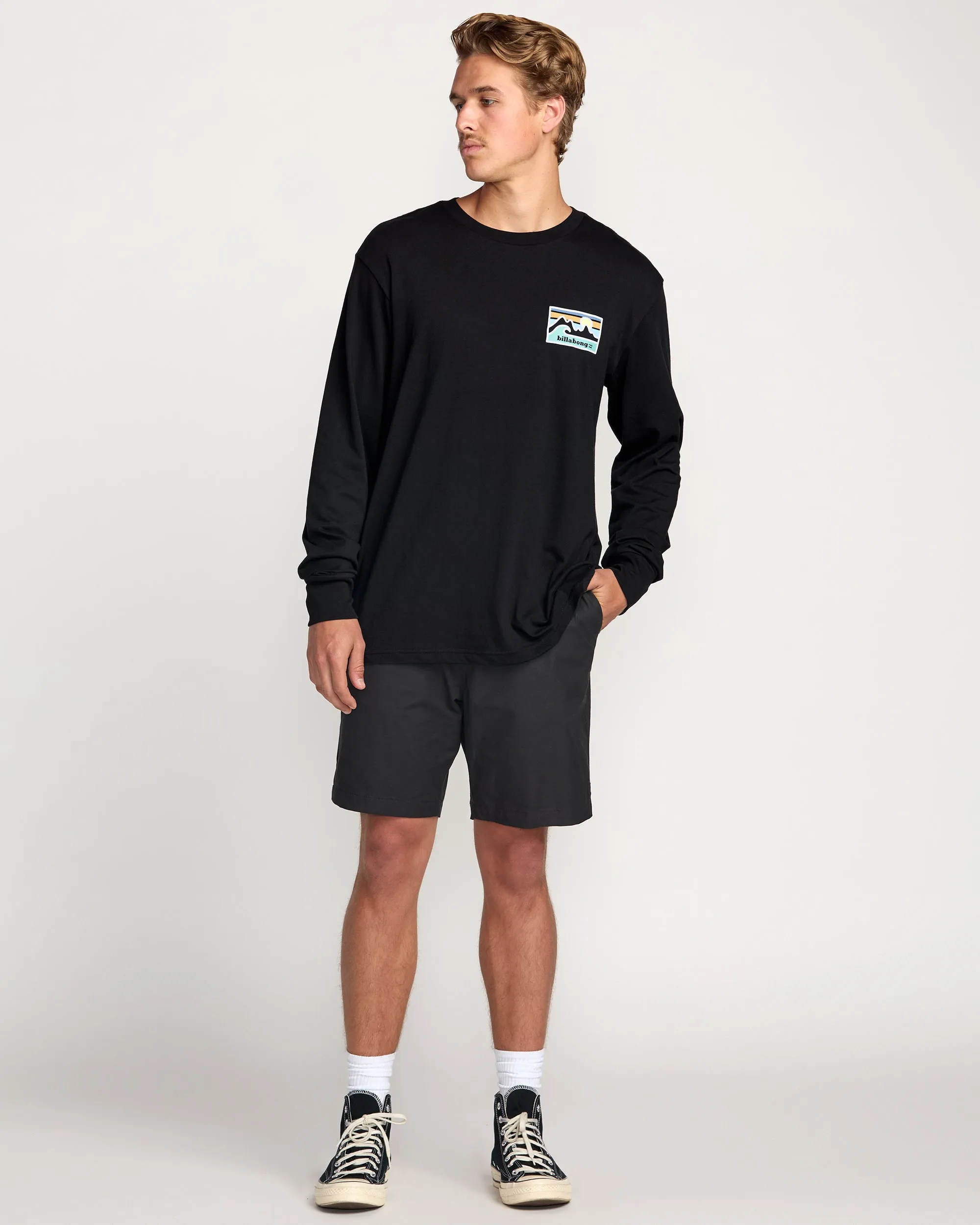 Range A/Div Long Sleeve Tee - Black sold by Billabong product image thumbnail 5