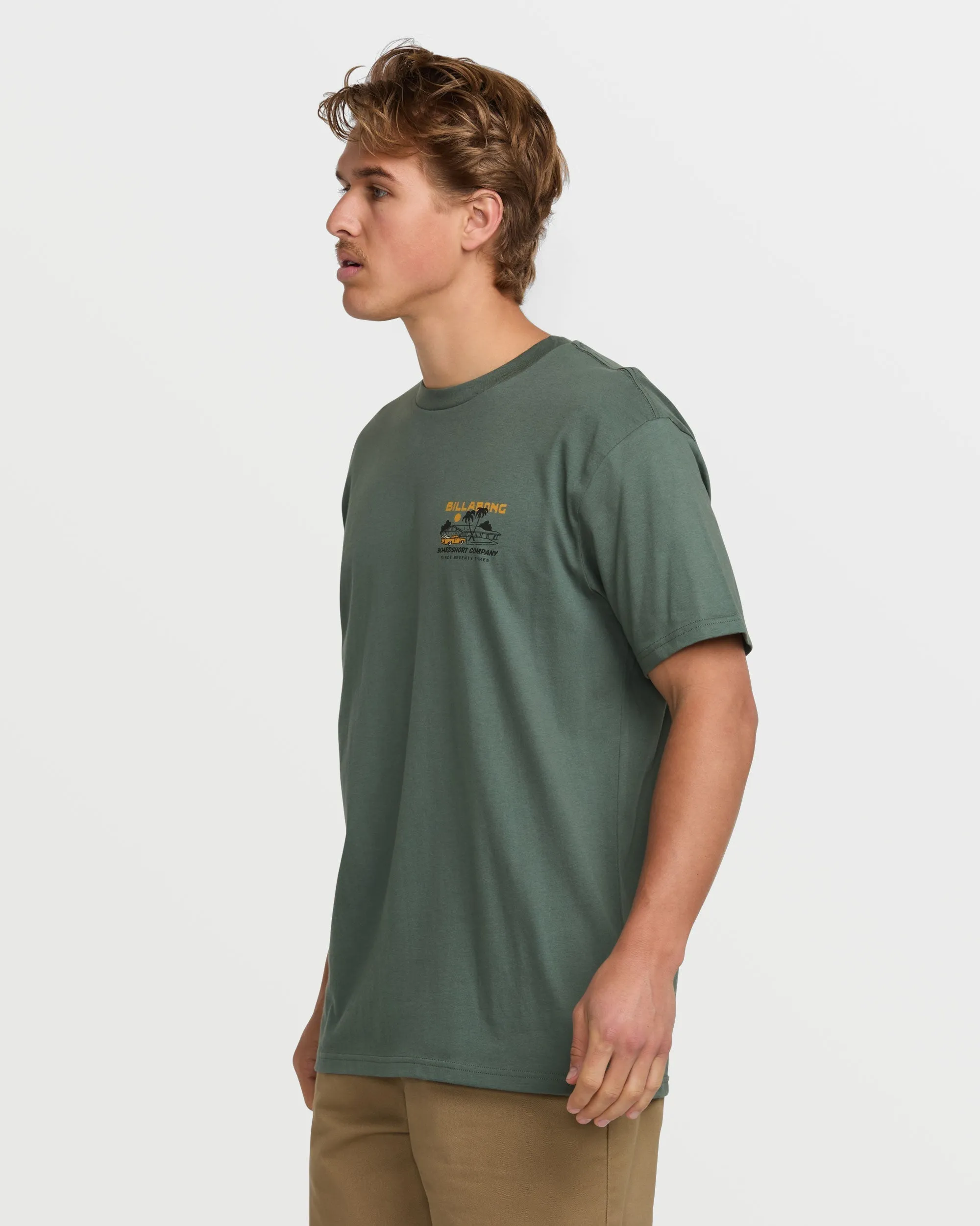 Palm Springs Premium Tee - Dark Slate sold by Billabong product image thumbnail 3