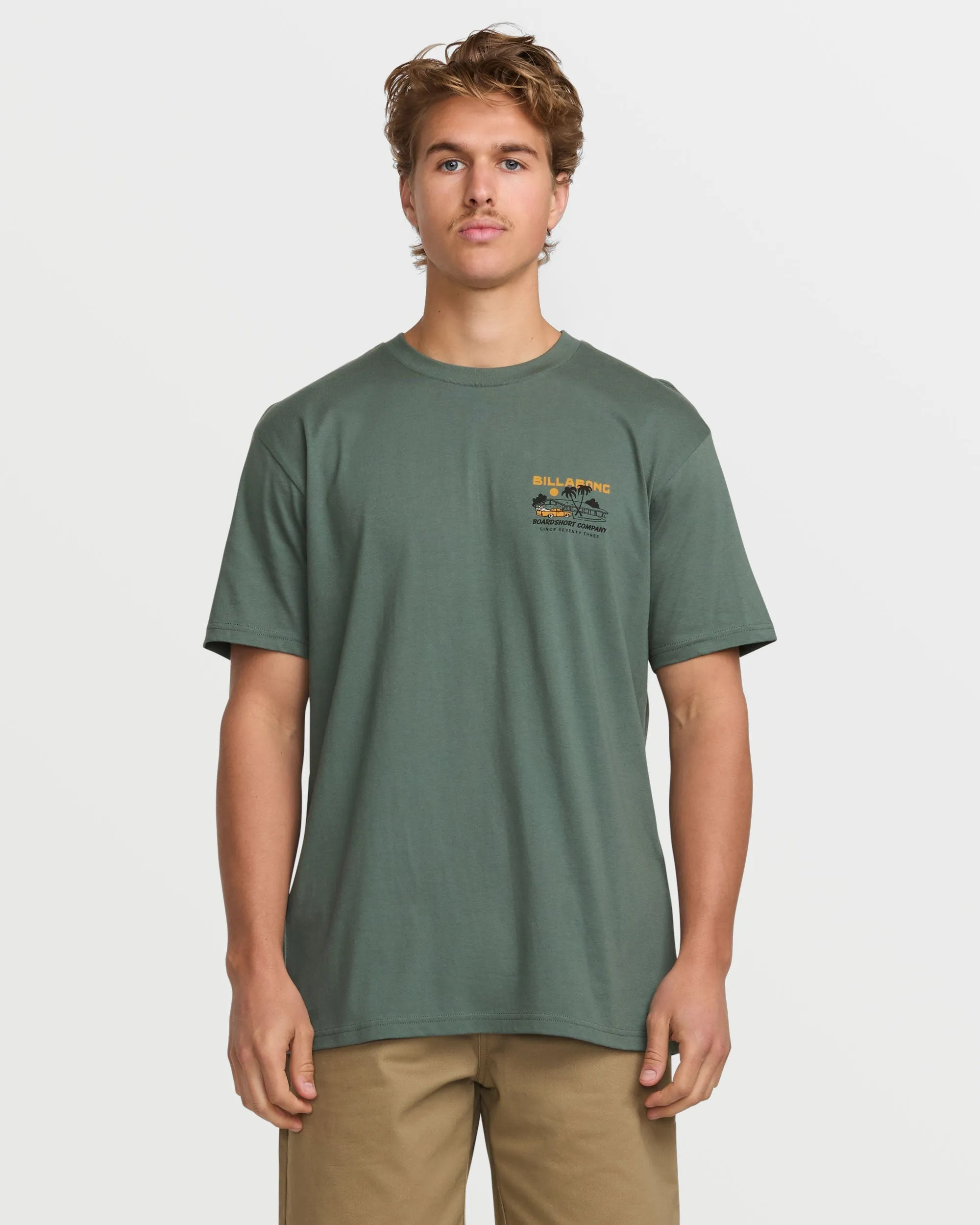 Palm Springs Premium Tee - Dark Slate sold by Billabong product image thumbnail 2