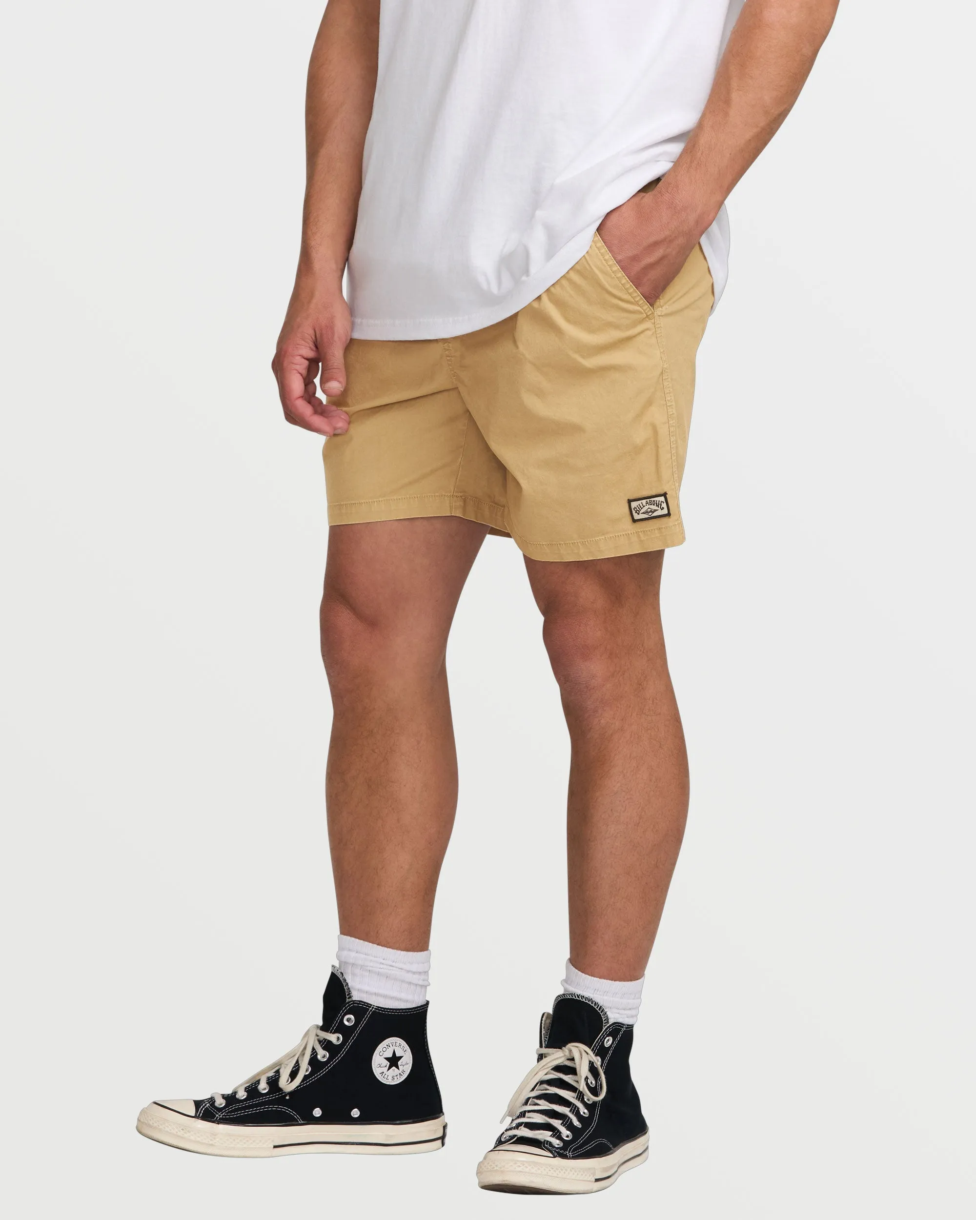 Mario Shorts 17" - Khaki sold by Billabong product image thumbnail 3
