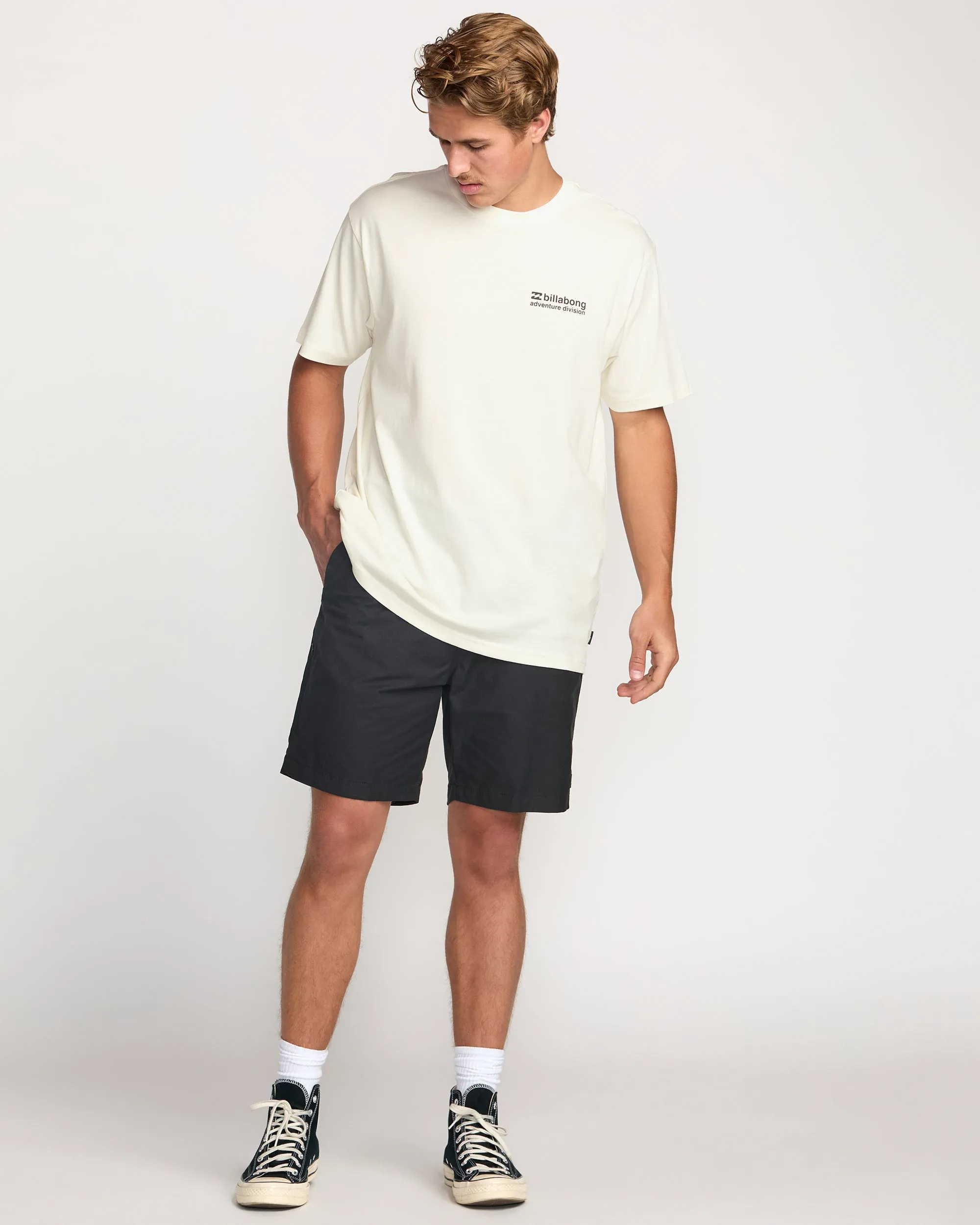 Making Tracks A/Div Tee - Off White sold by Billabong product image thumbnail 5