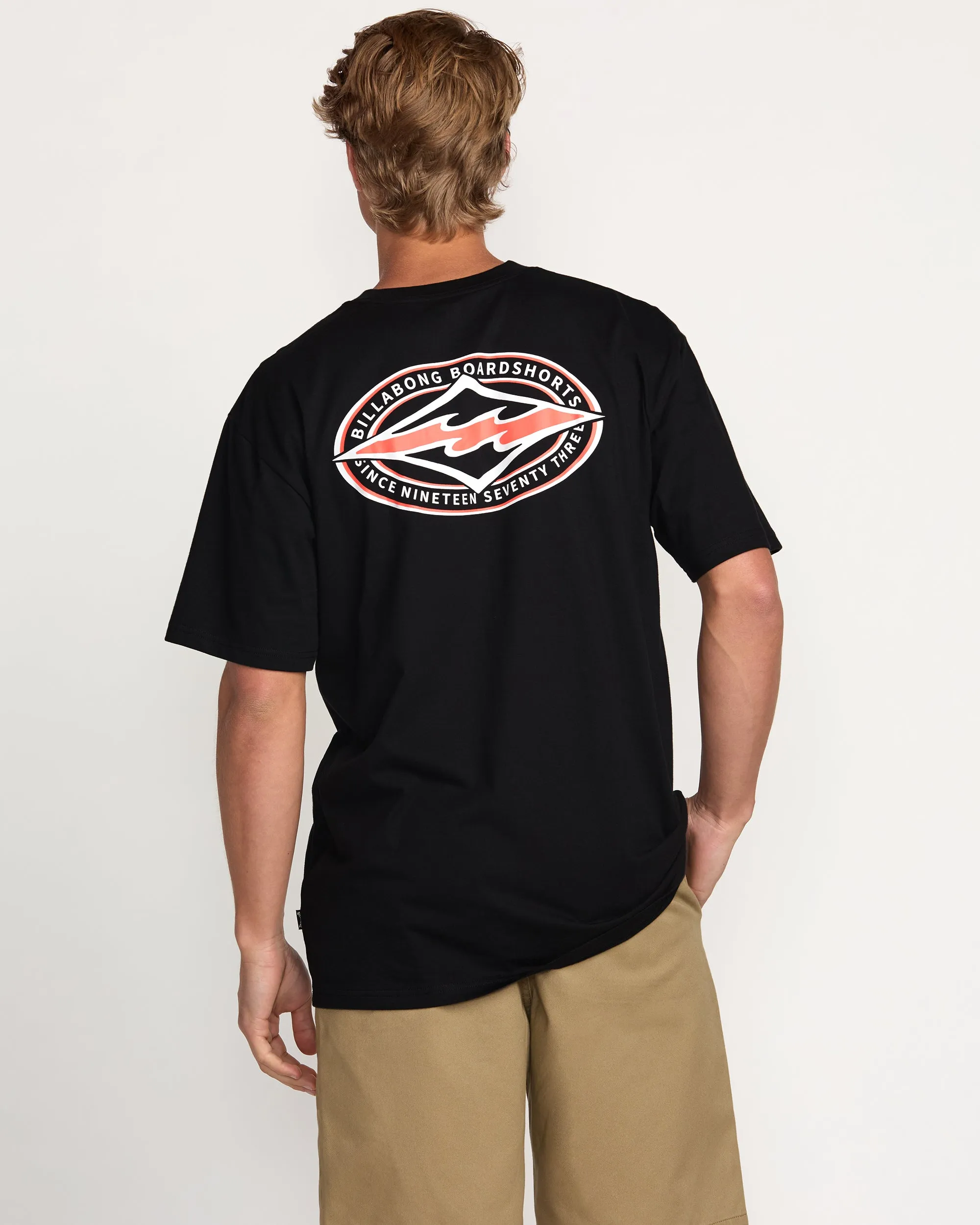 Diamond Vision Regular Tee - Black sold by Billabong product image thumbnail 2