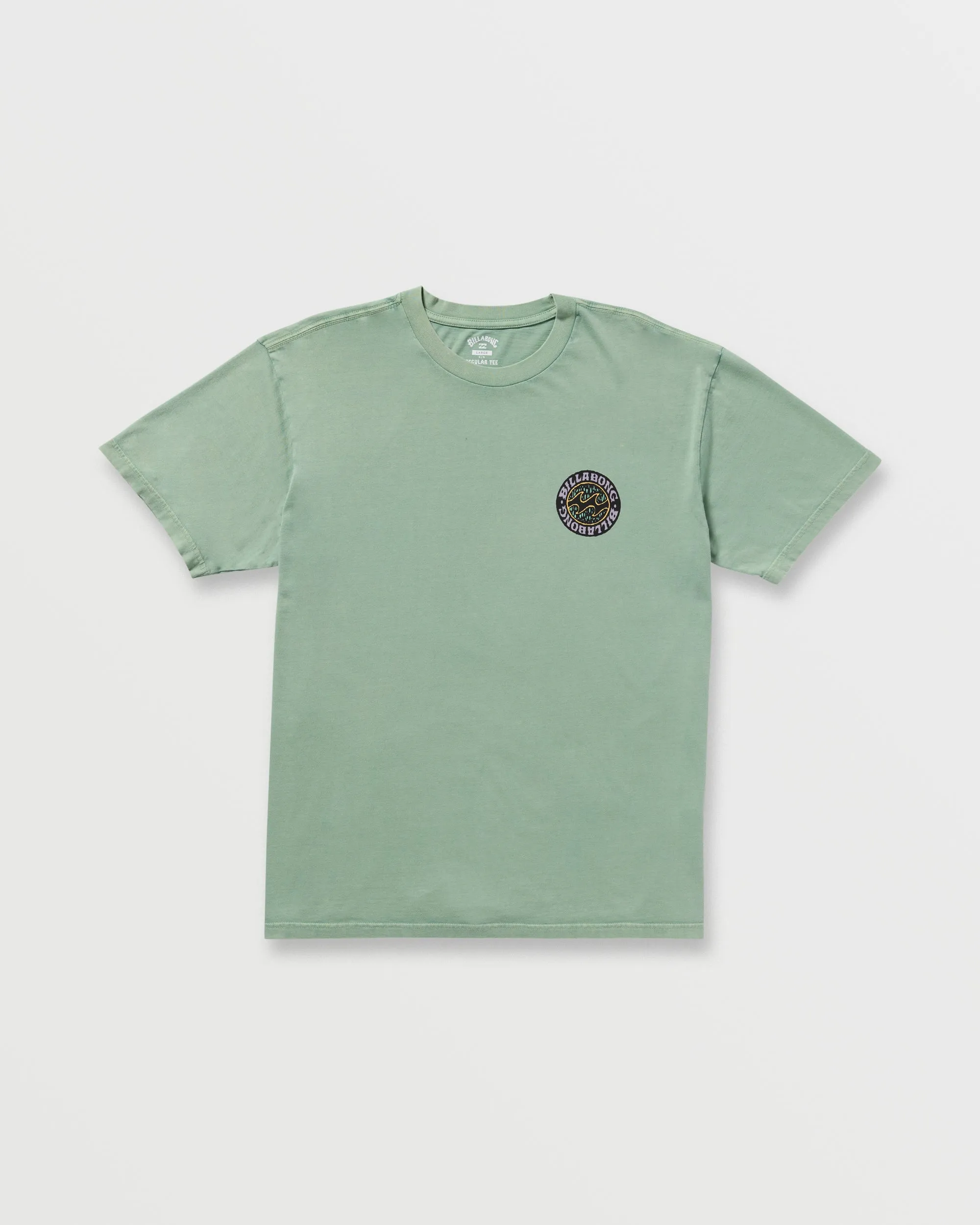 Decal Regular Wave Wash Tee - Mist Green sold by Billabong product image thumbnail 3