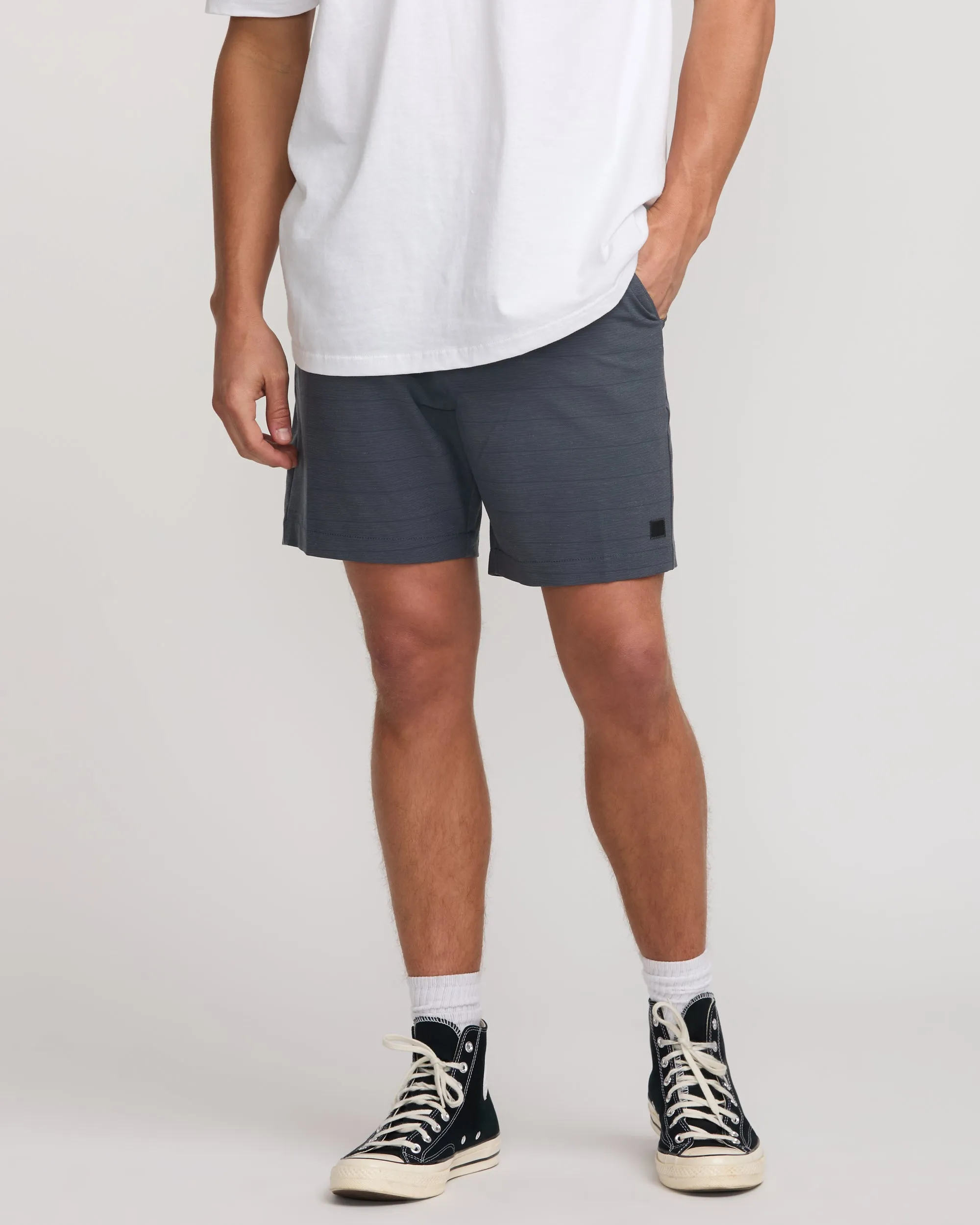 Crossfire Submersible 17" Hybrid Shorts - Aged Indigo sold by Billabong