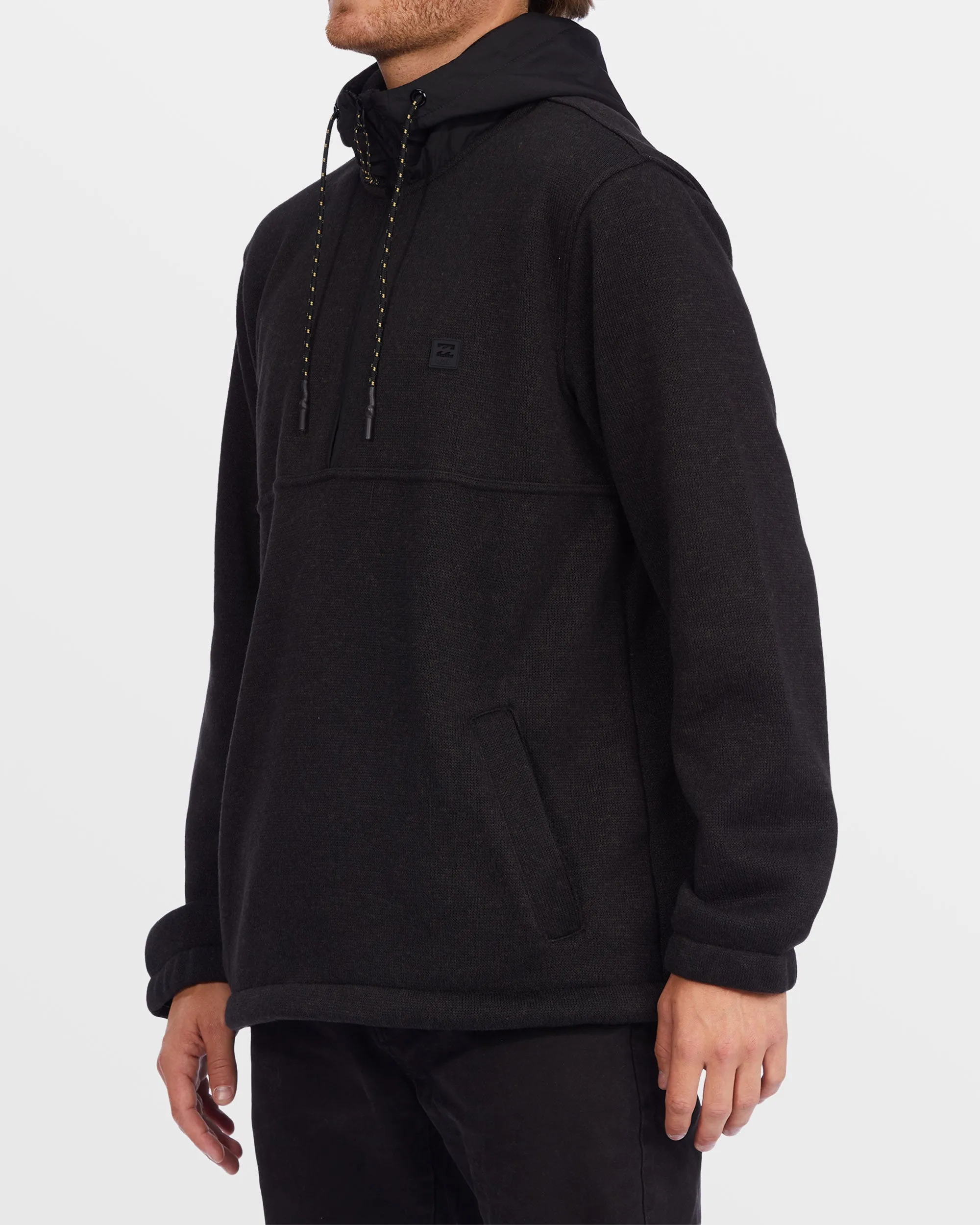 A/Div Boundary Hooded Half-Zip Pullover - Black Heather sold by Billabong product image thumbnail 4