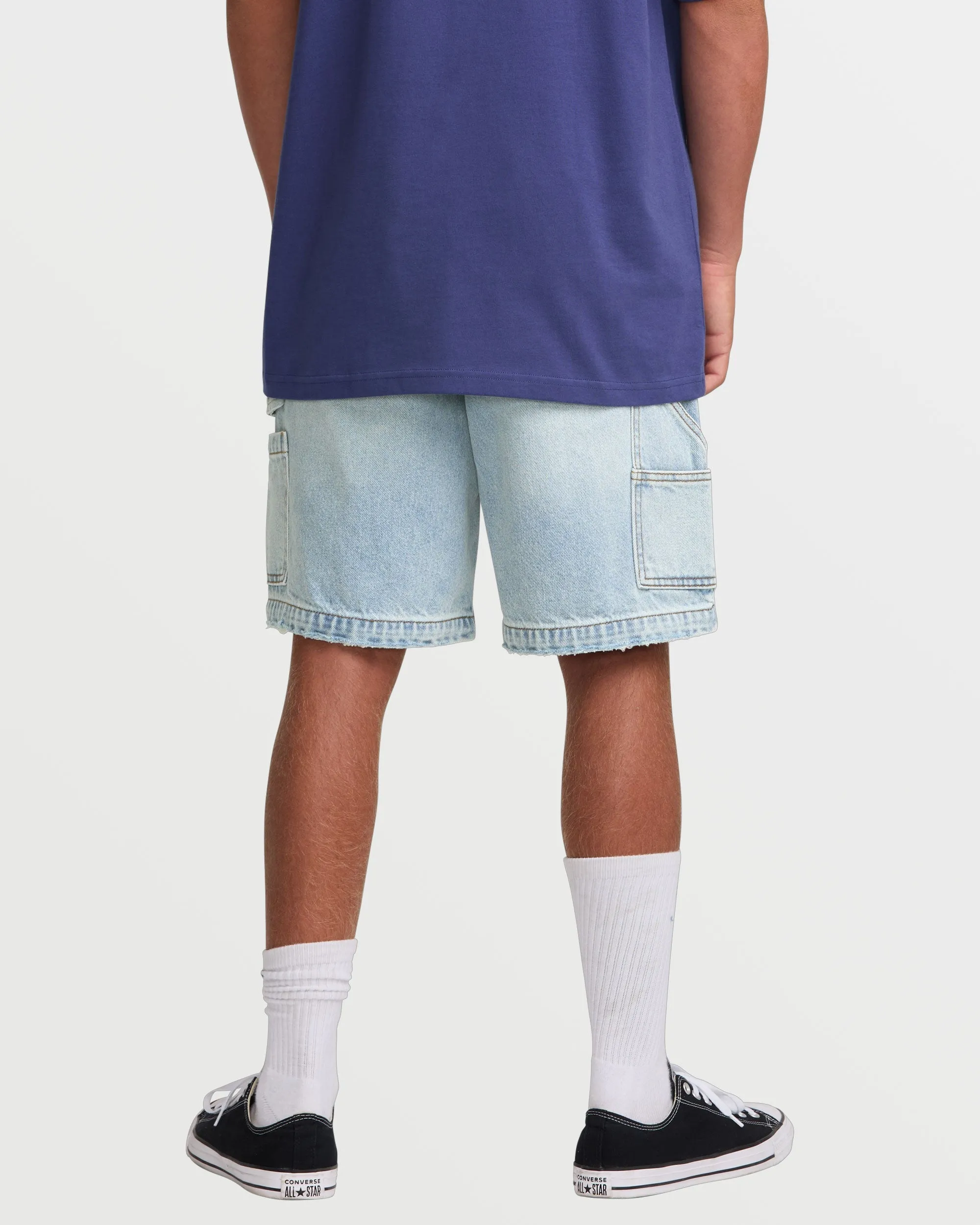 Bad Dog 21" Shorts - Bleached Aqua sold by Billabong product image thumbnail 2