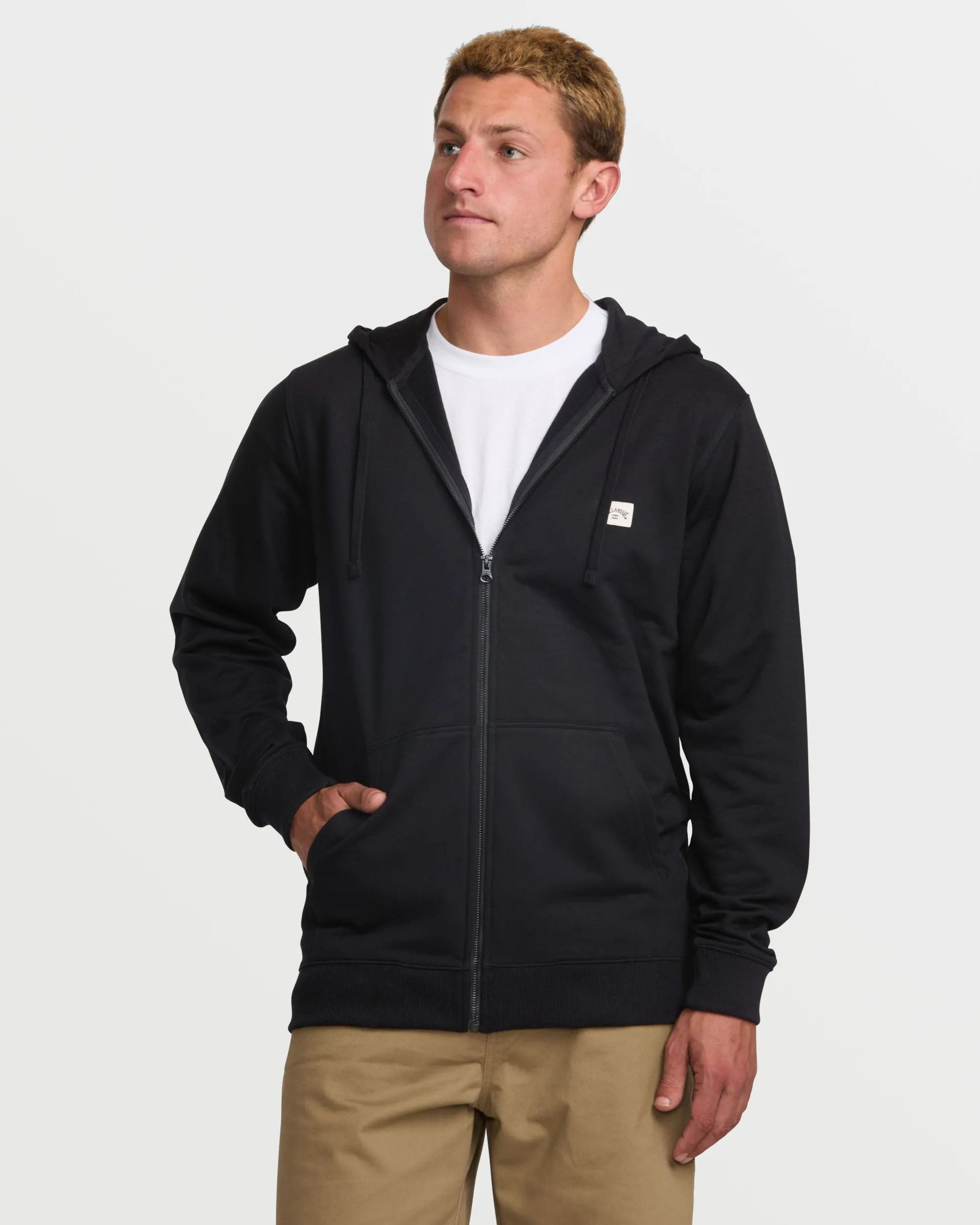 All Day Zip Sweatshirt - Black sold by Billabong