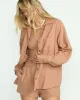 Sweet Swell Long Sleeve Shirt - Rose Brown sold by Billabong
