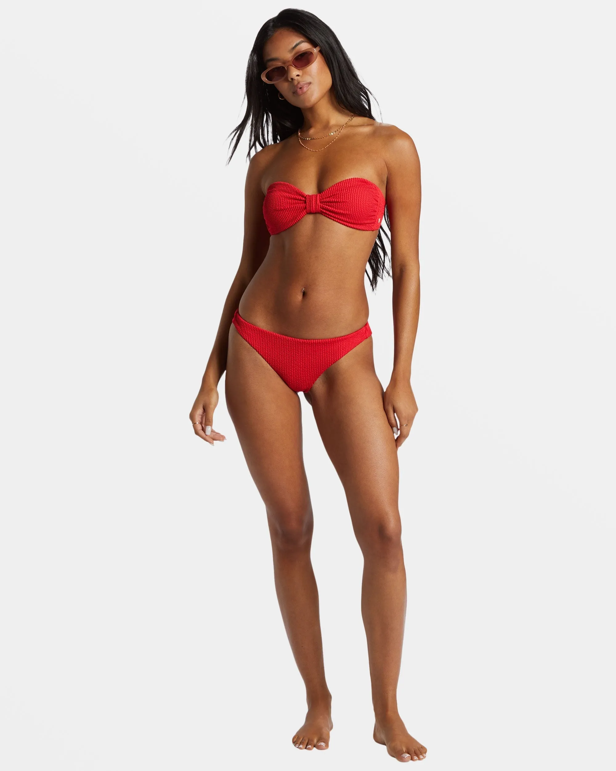 Summer High Tanga Bikini Bottoms - Fiesta Red sold by Billabong product image thumbnail 4
