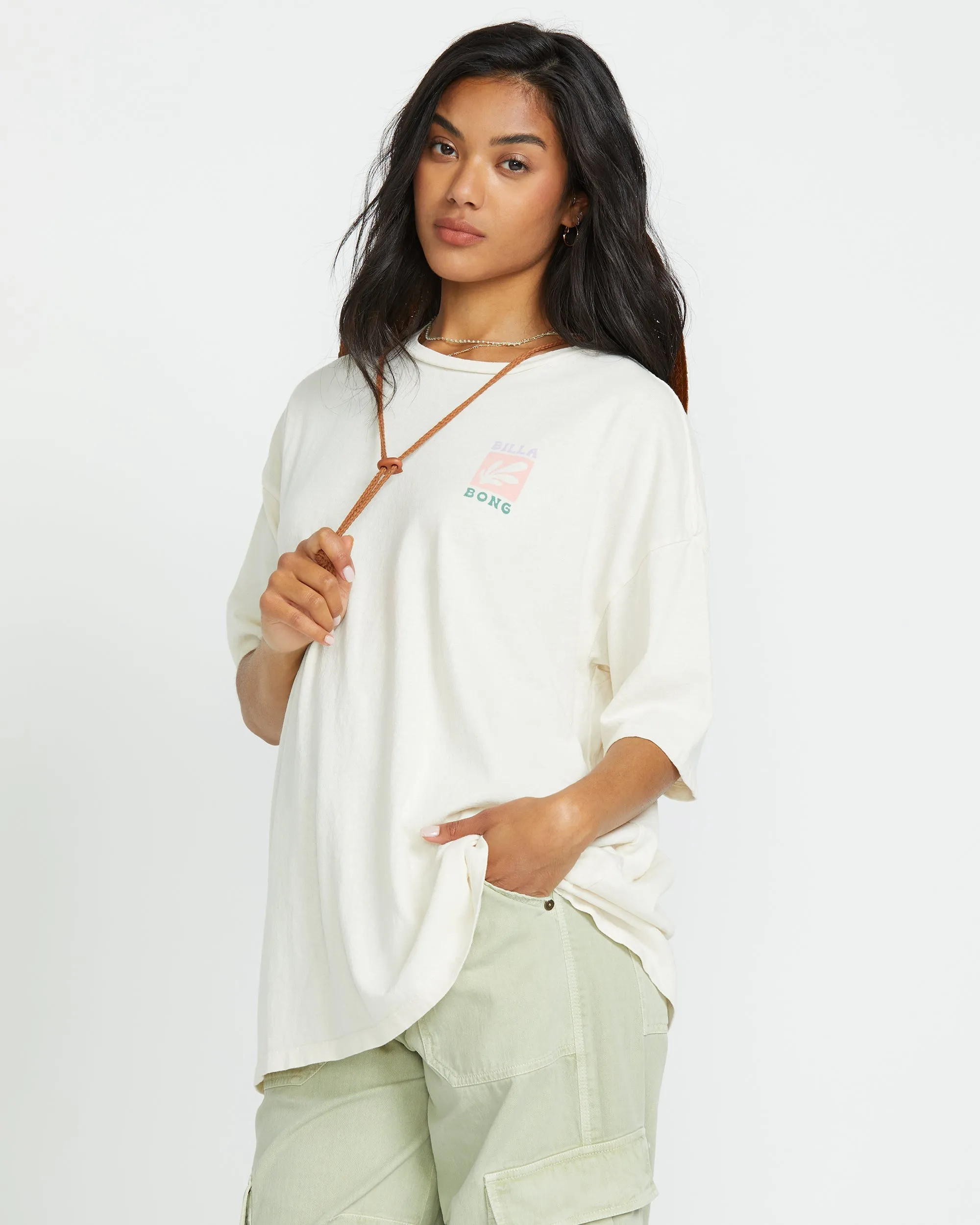 Brand New Day Tee - Whitecap sold by Billabong product image thumbnail 3