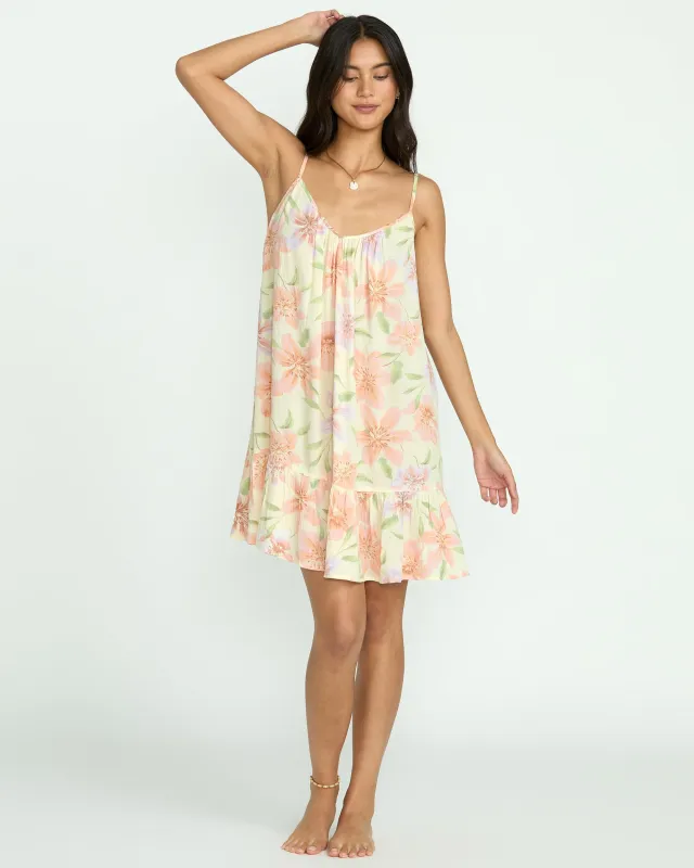 Beach Vibes Print Cover-Up - Butter sold by Billabong