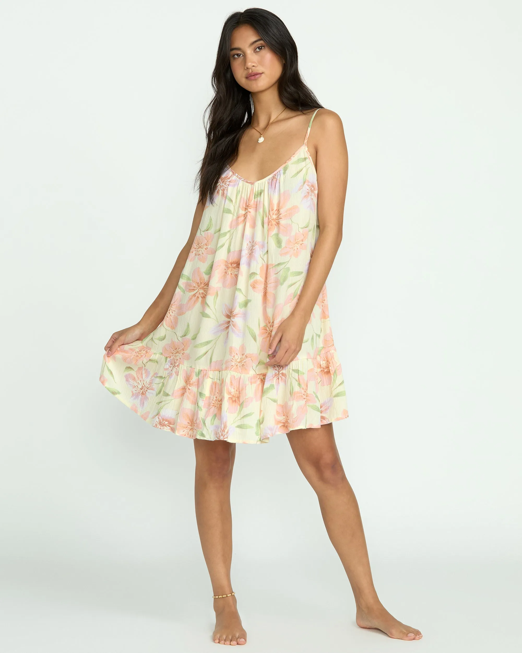 Beach Vibes Print Cover-Up - Butter sold by Billabong product image thumbnail 4