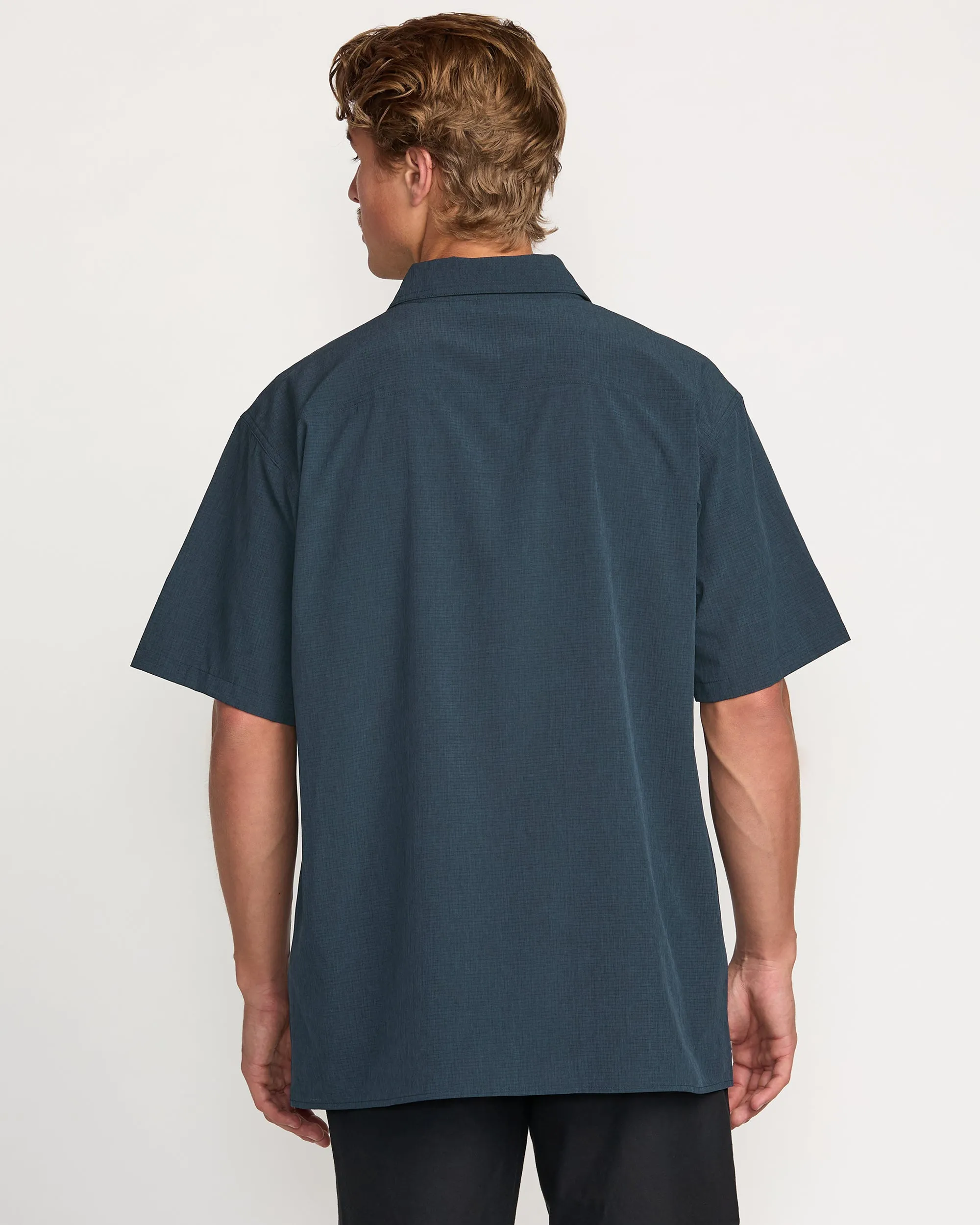 Surftrek Perf Short Sleeve Shirt - Navy sold by Billabong product image thumbnail 2