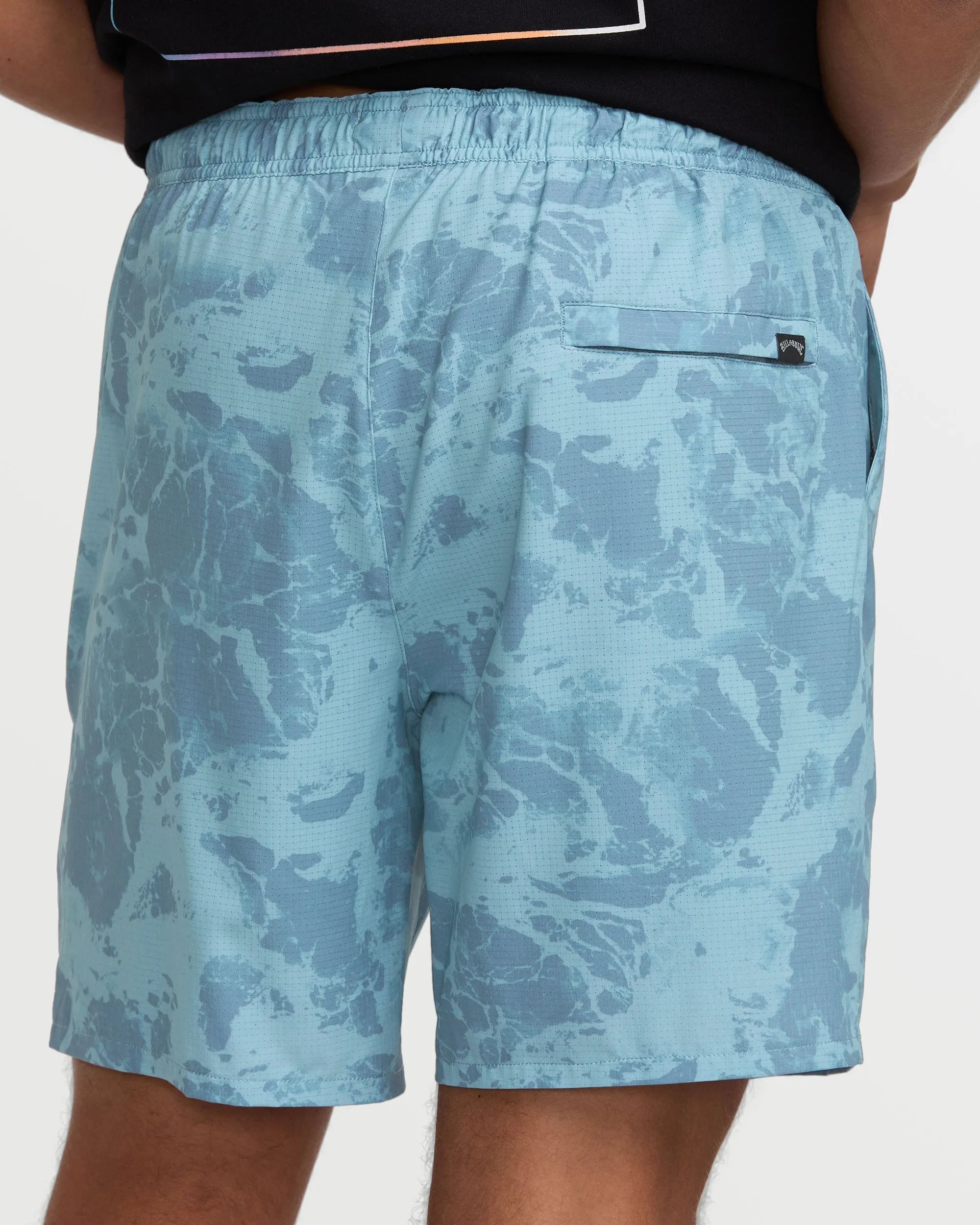 Surftrek Perforated Elastic 17" Hybrid Shorts - Glacier Blue sold by Billabong product image thumbnail 4