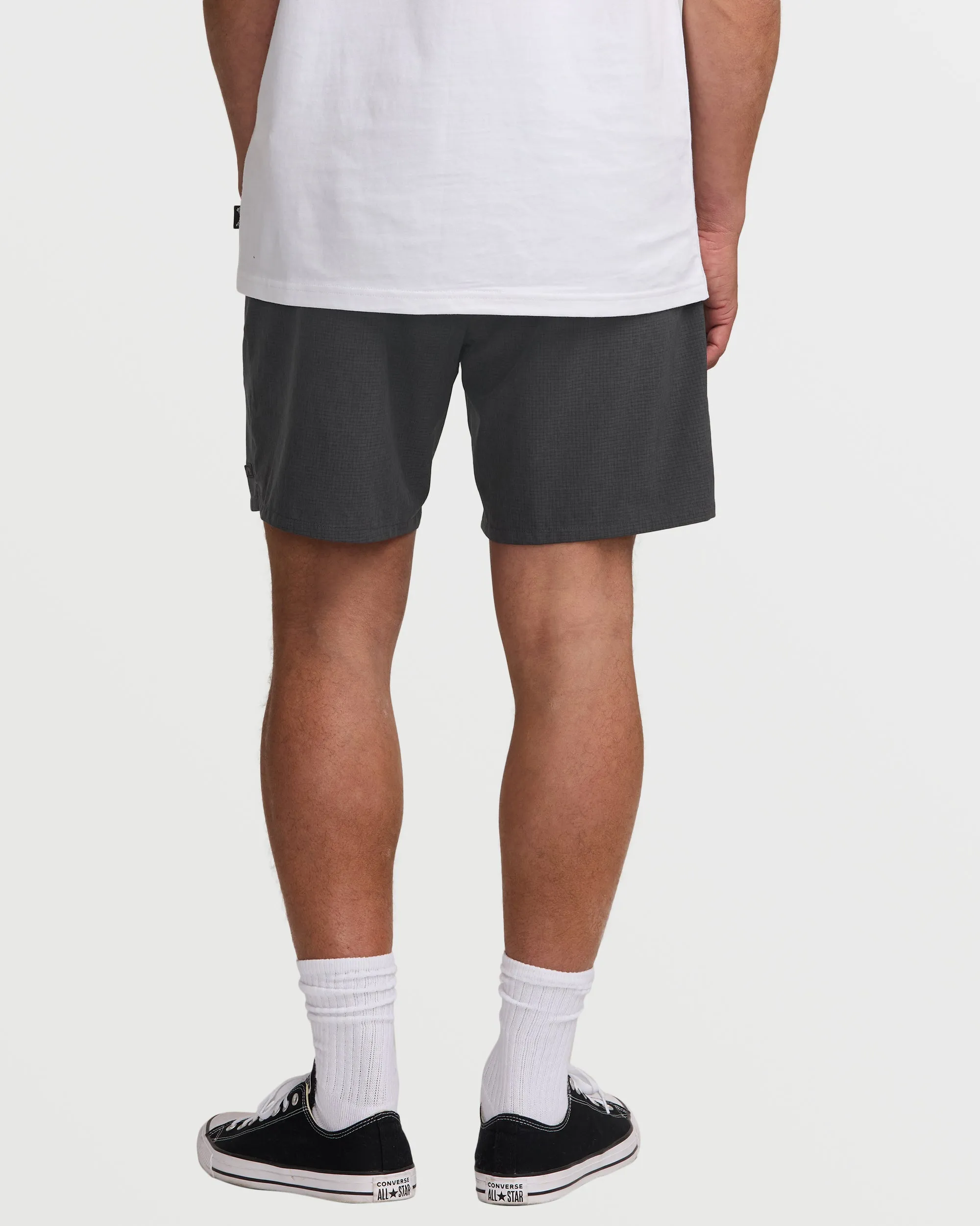 Surftrek Perforated Elastic 17" Hybrid Shorts - Black sold by Billabong product image thumbnail 2