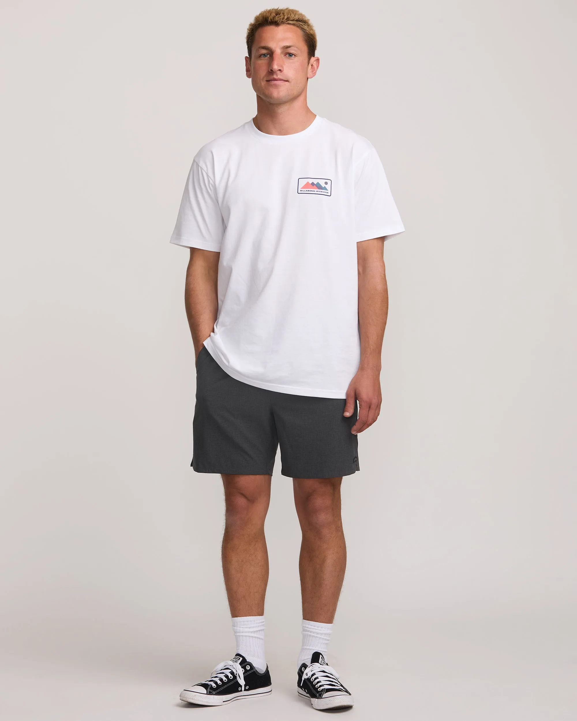 Surftrek Perforated Elastic 17" Hybrid Shorts - Black sold by Billabong product image thumbnail 5