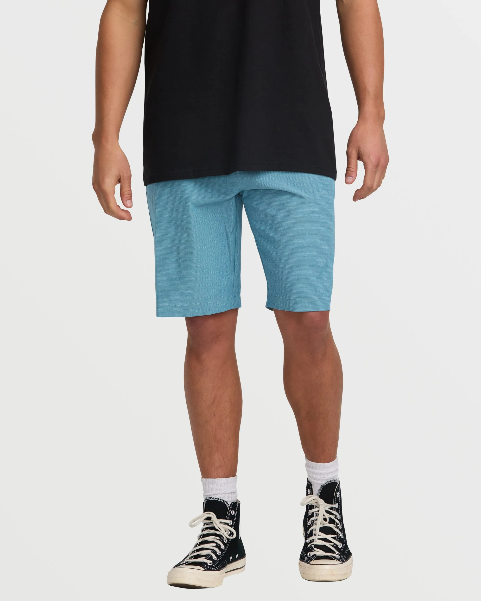 Crossfire Submersible 21" Hybrid Shorts - Glacier Blue sold by Billabong