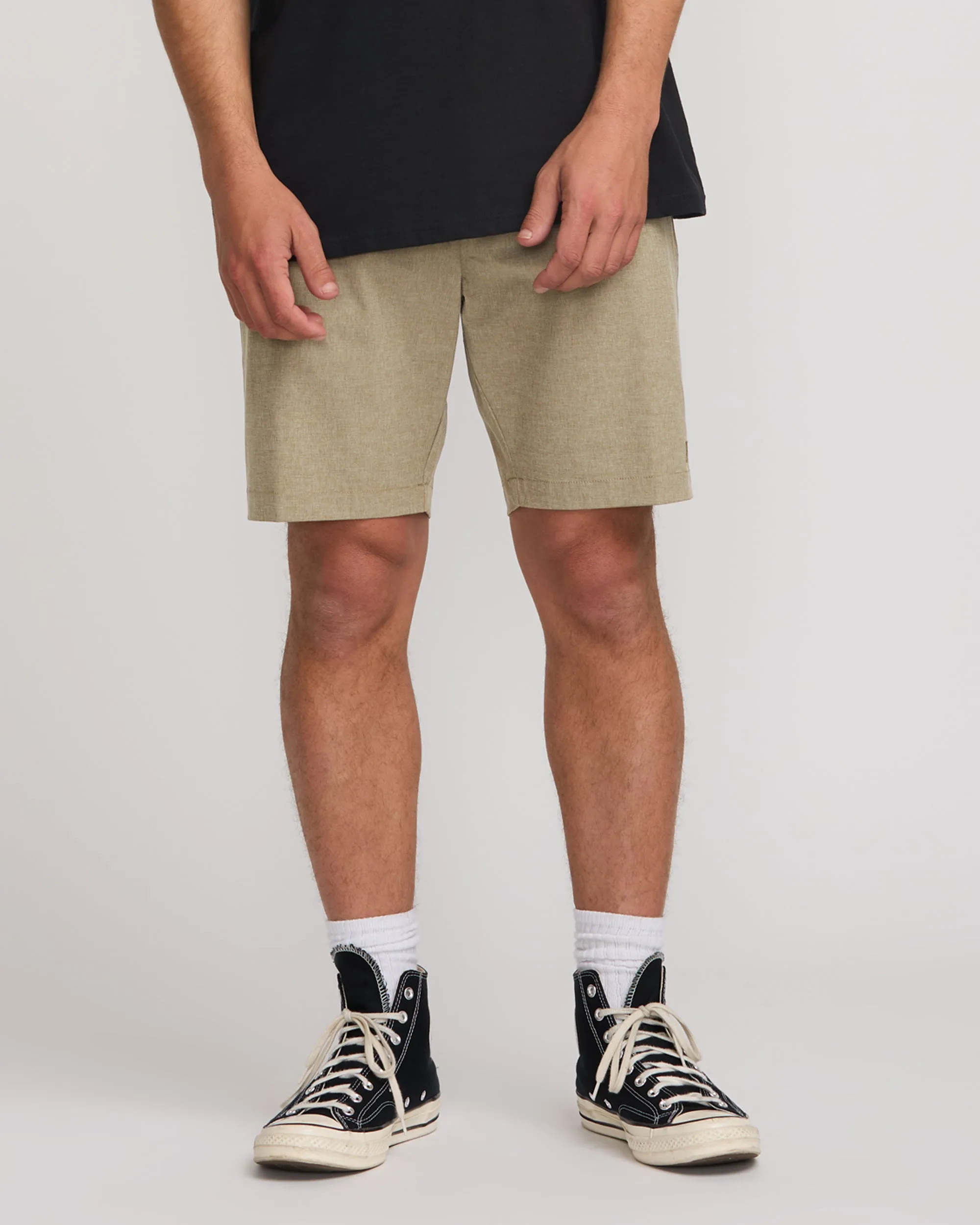 Crossfire Submersible 19" Hybrid Shorts - Khaki sold by Billabong