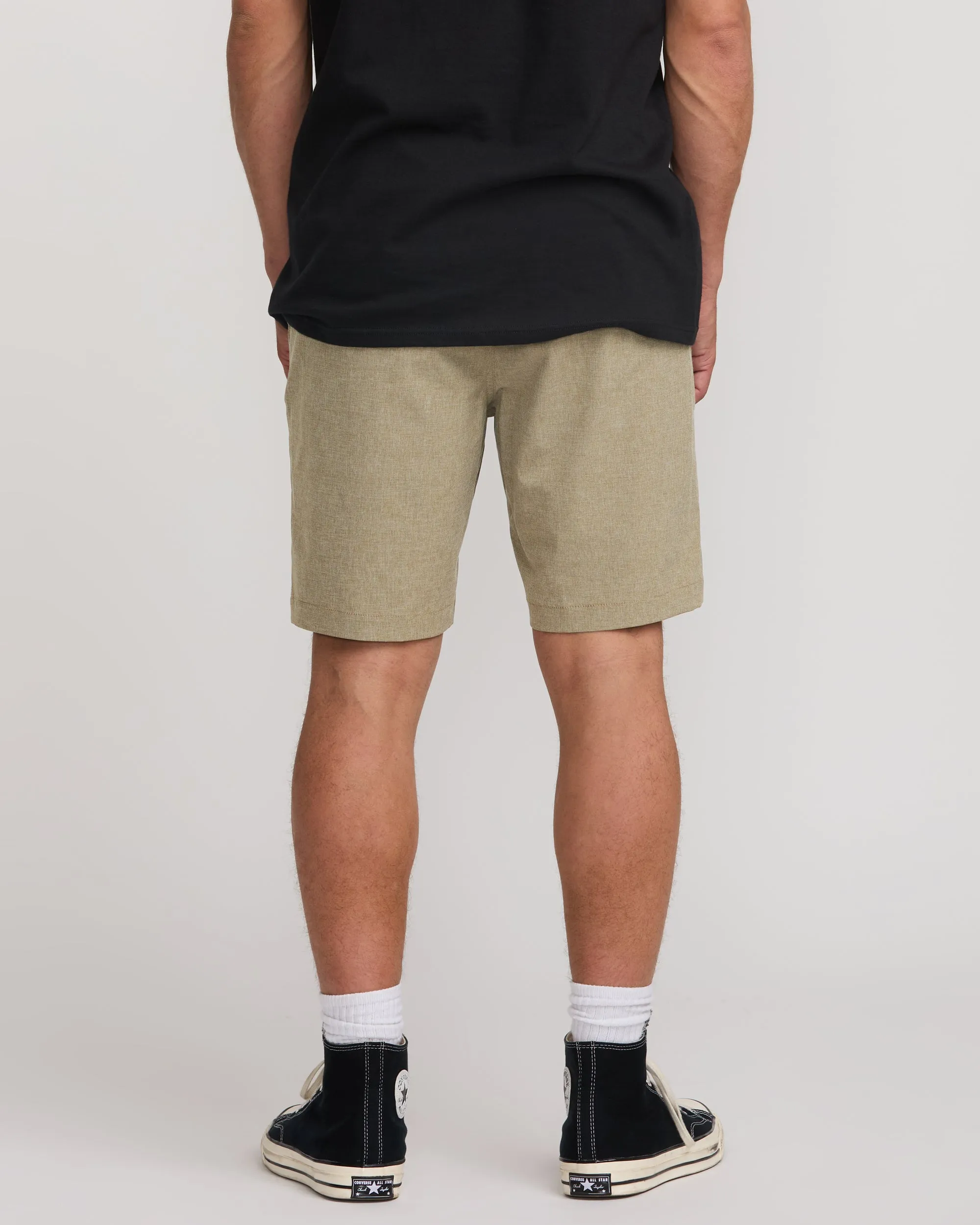 Crossfire Submersible 19" Hybrid Shorts - Khaki sold by Billabong product image thumbnail 2