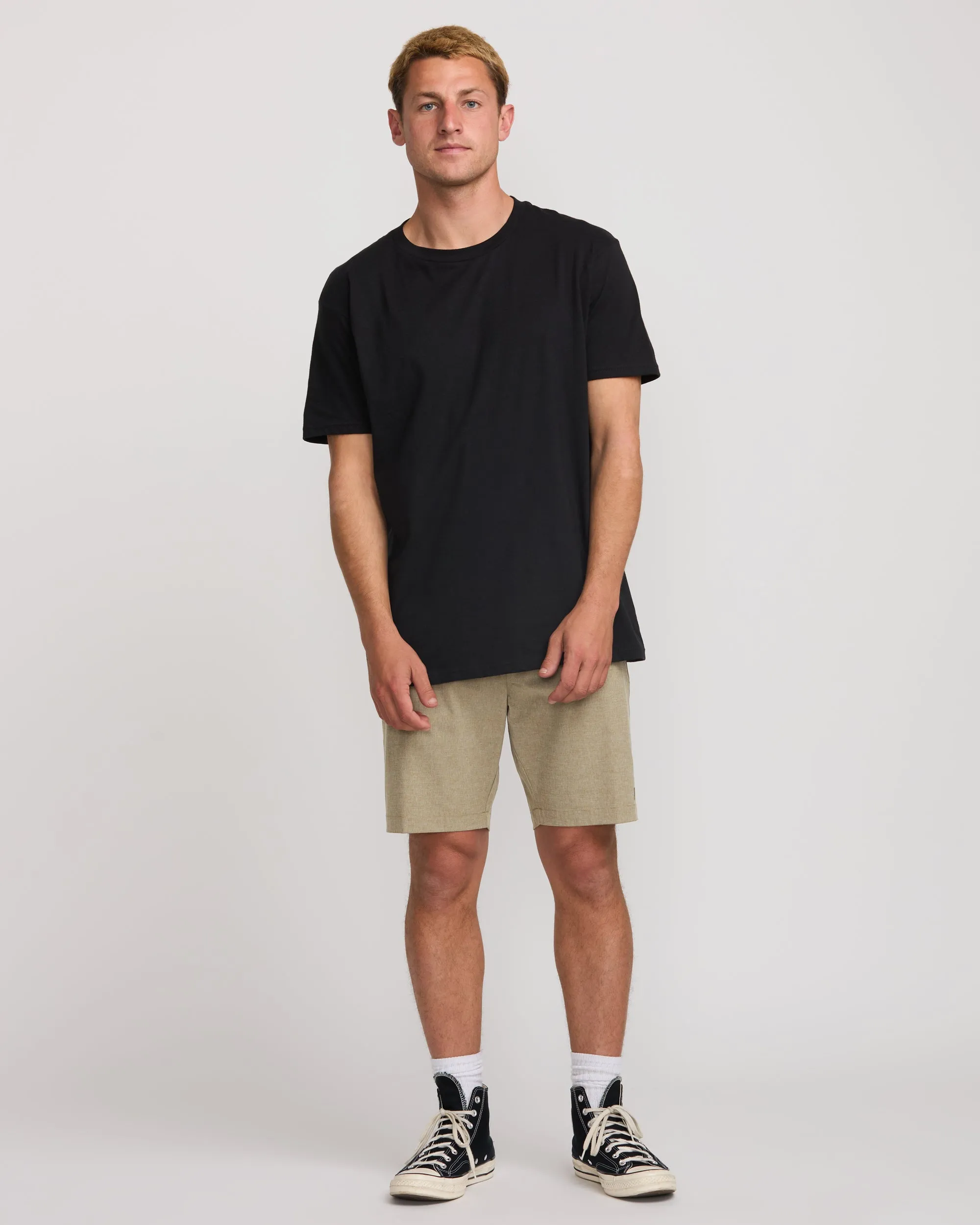 Crossfire Submersible 19" Hybrid Shorts - Khaki sold by Billabong product image thumbnail 5
