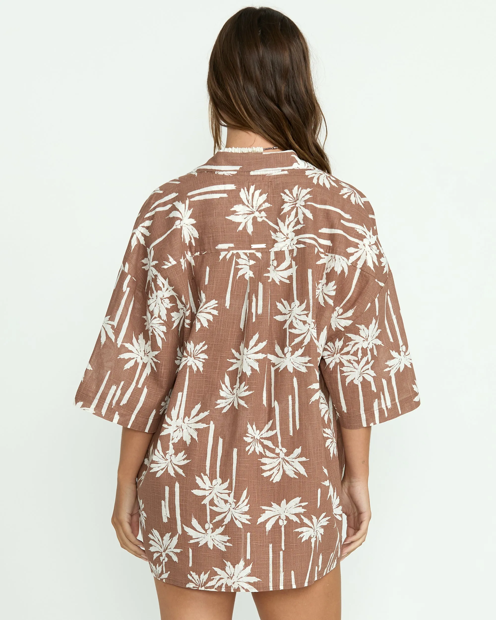 Beach Side Printed Short Sleeve Shirt - Nutmeg sold by Billabong product image thumbnail 2