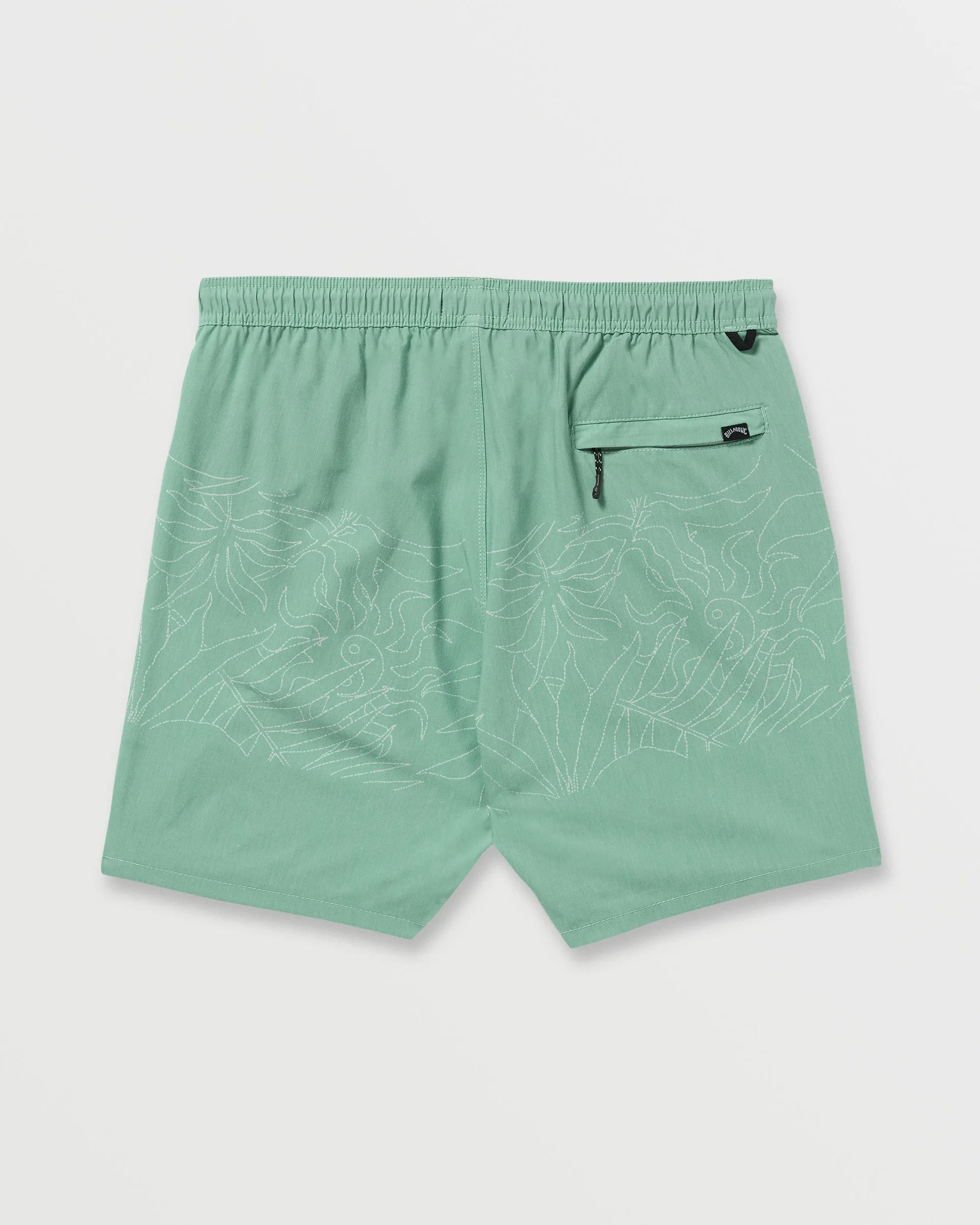 Surftrek Transit Elastic 17" Hybrid Shorts - Mist Green sold by Billabong product image thumbnail 4