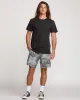 Crossfire Elastic Submersible 18" Hybrid Shorts - Black Camo sold by Billabong