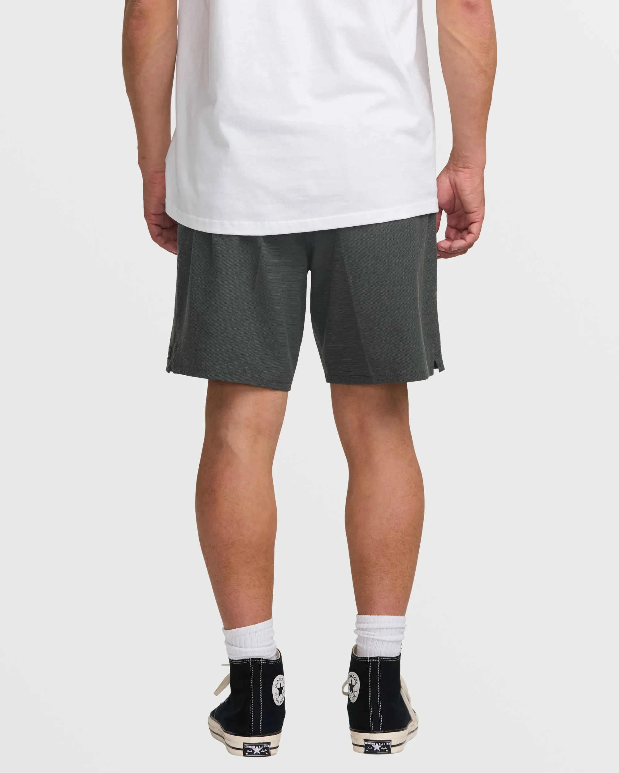 Crossfire Elastic Submersible 18" Hybrid Shorts - Asphalt sold by Billabong product image thumbnail 2