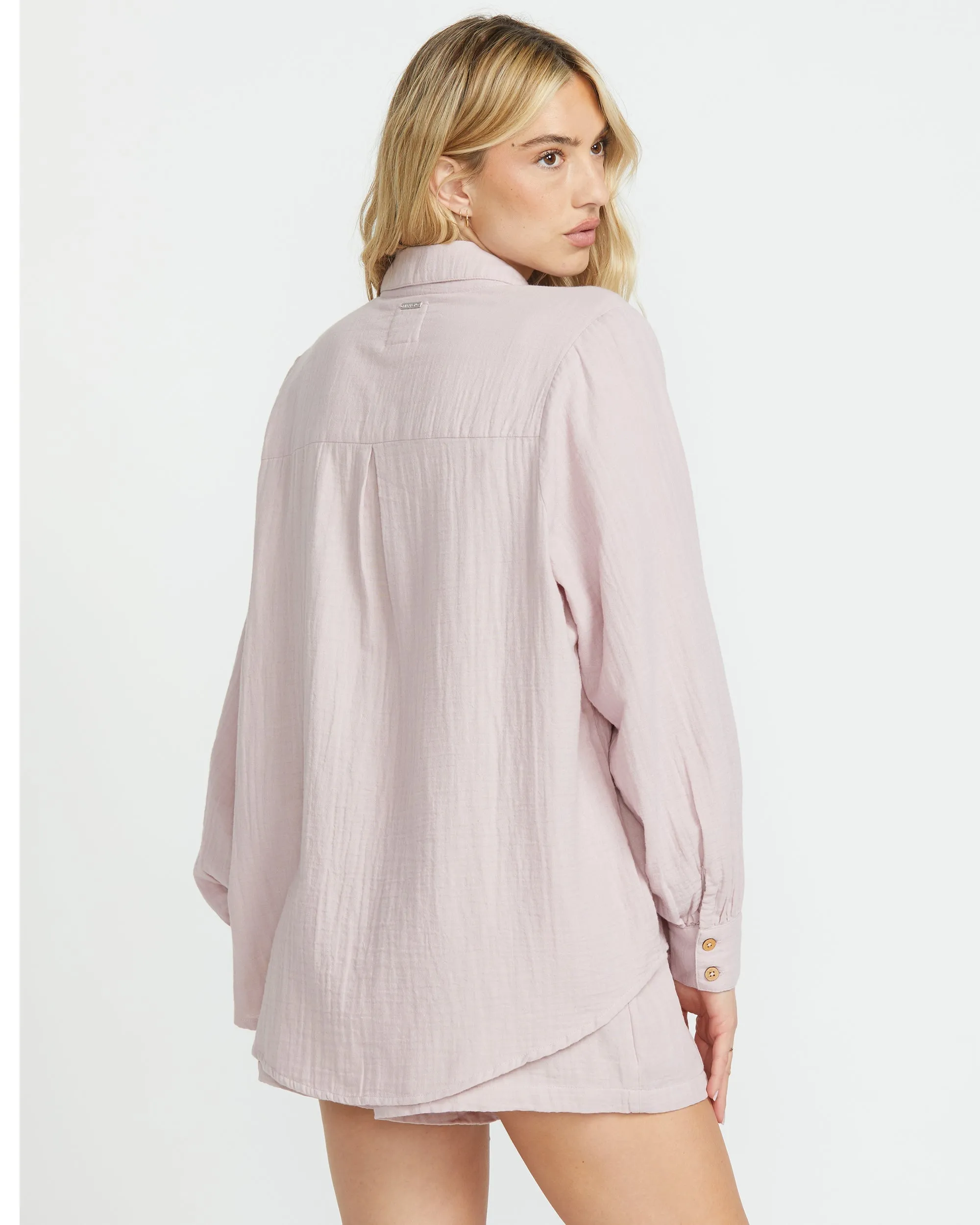 Sweet Swell Long Sleeve Shirt - Haze sold by Billabong product image thumbnail 2