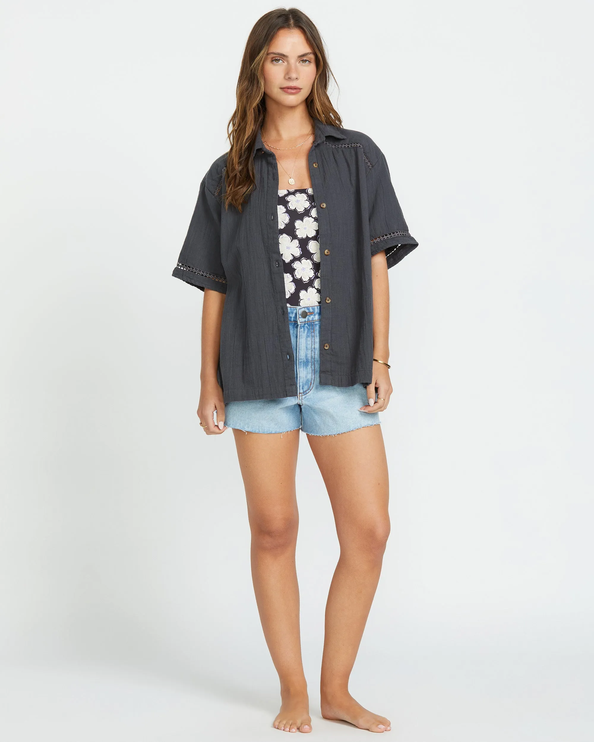 Summers End Short Sleeve Shirt - Black Sands sold by Billabong product image thumbnail 5