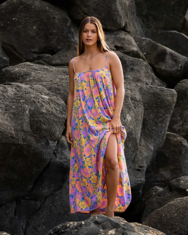 Sandy Cove Maxi Dress - True Blue made by Billabong