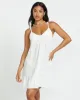 Beach Vibes Beach Coverup Dress - Salt Crystal sold by Billabong